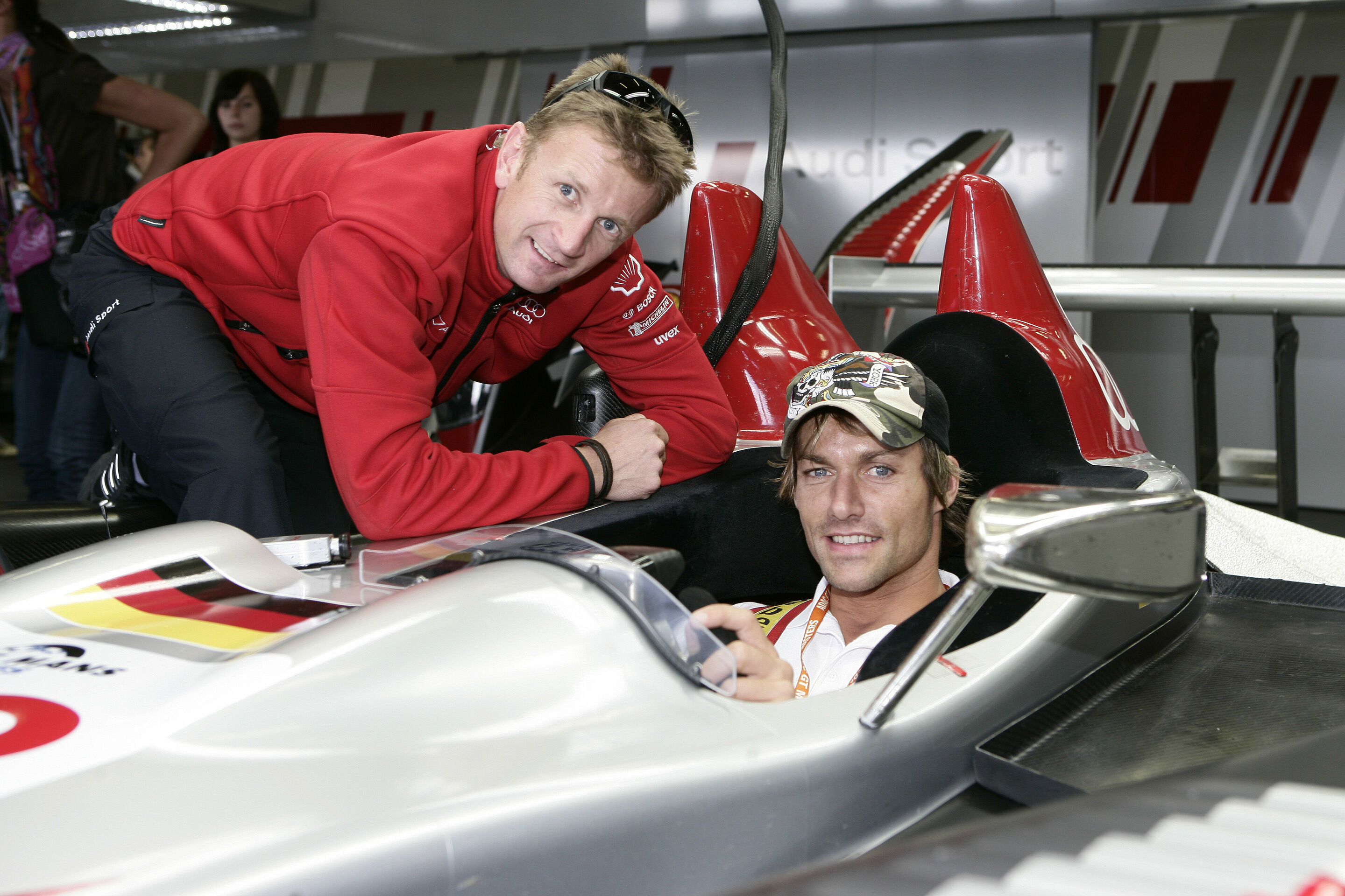 LMs 2008 - Allan McNish, Sven Hannawald