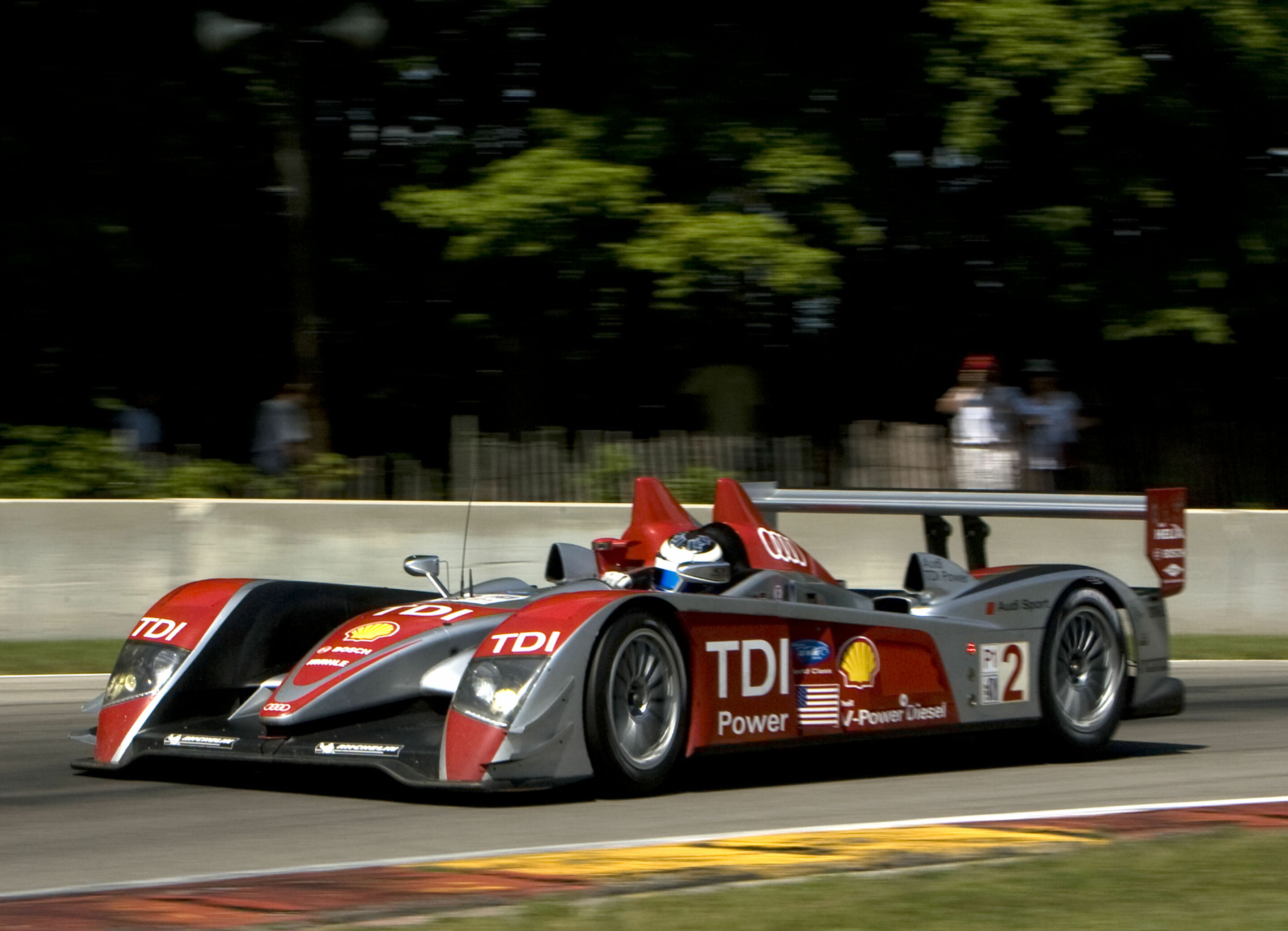 ALMS 2008 - Audi R10 TDI #2 (Audi Sport North America), Lucas Luhr