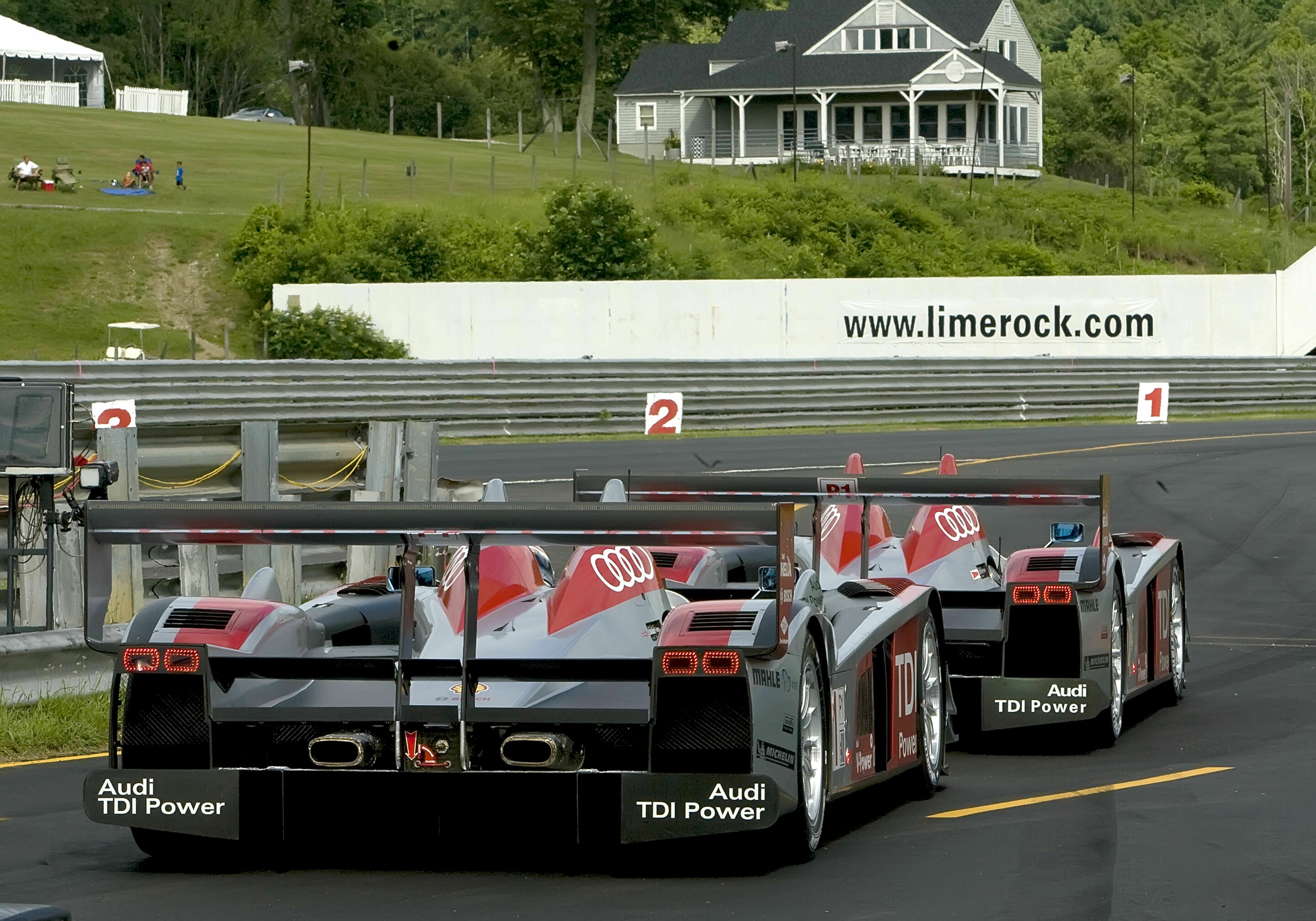 ALMS 2008 - Lucas Luhr, Emanuele Pirro