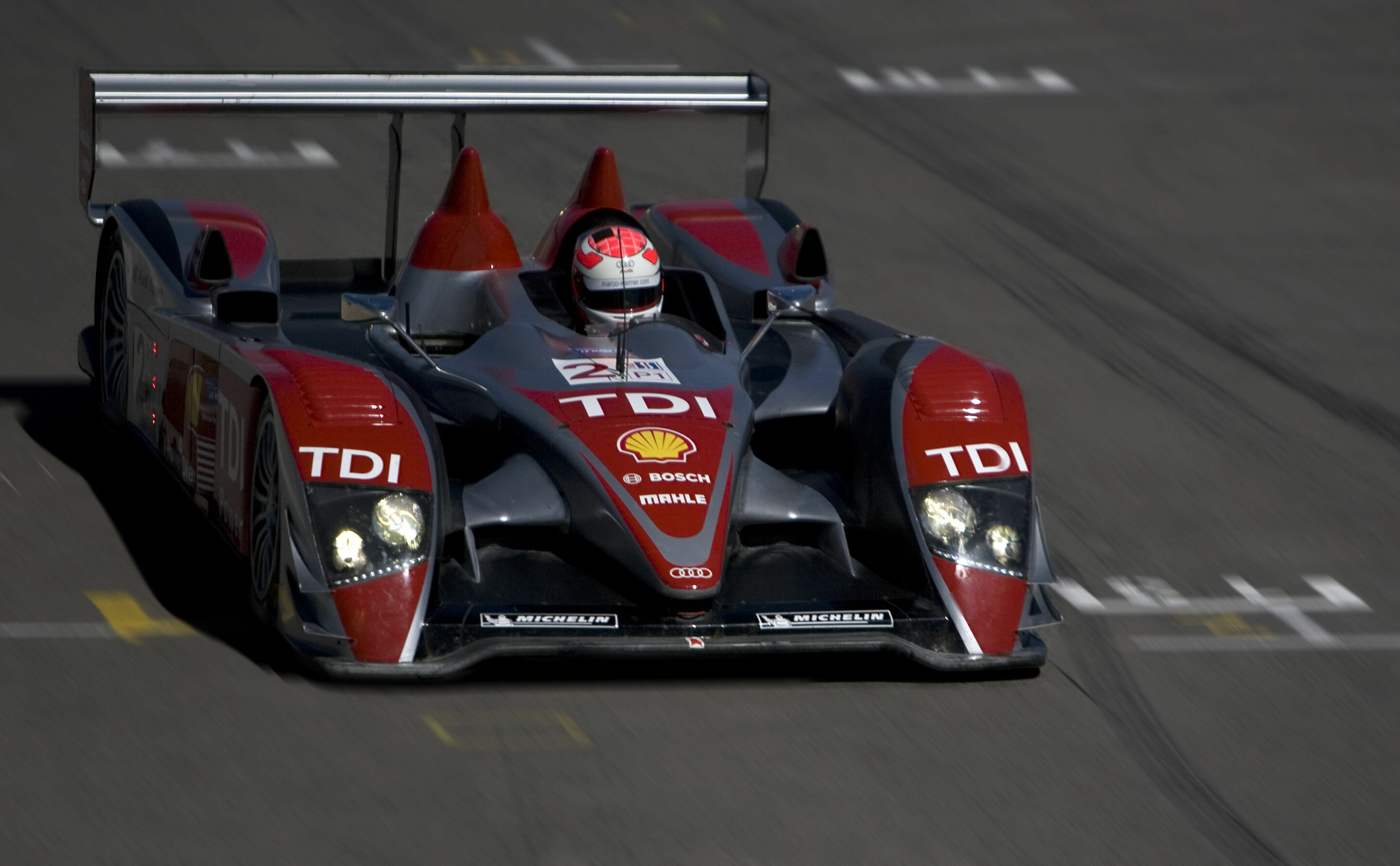 ALMS 2008 - Audi R10 TDI #2 (Audi Sport North America), Marco Werner