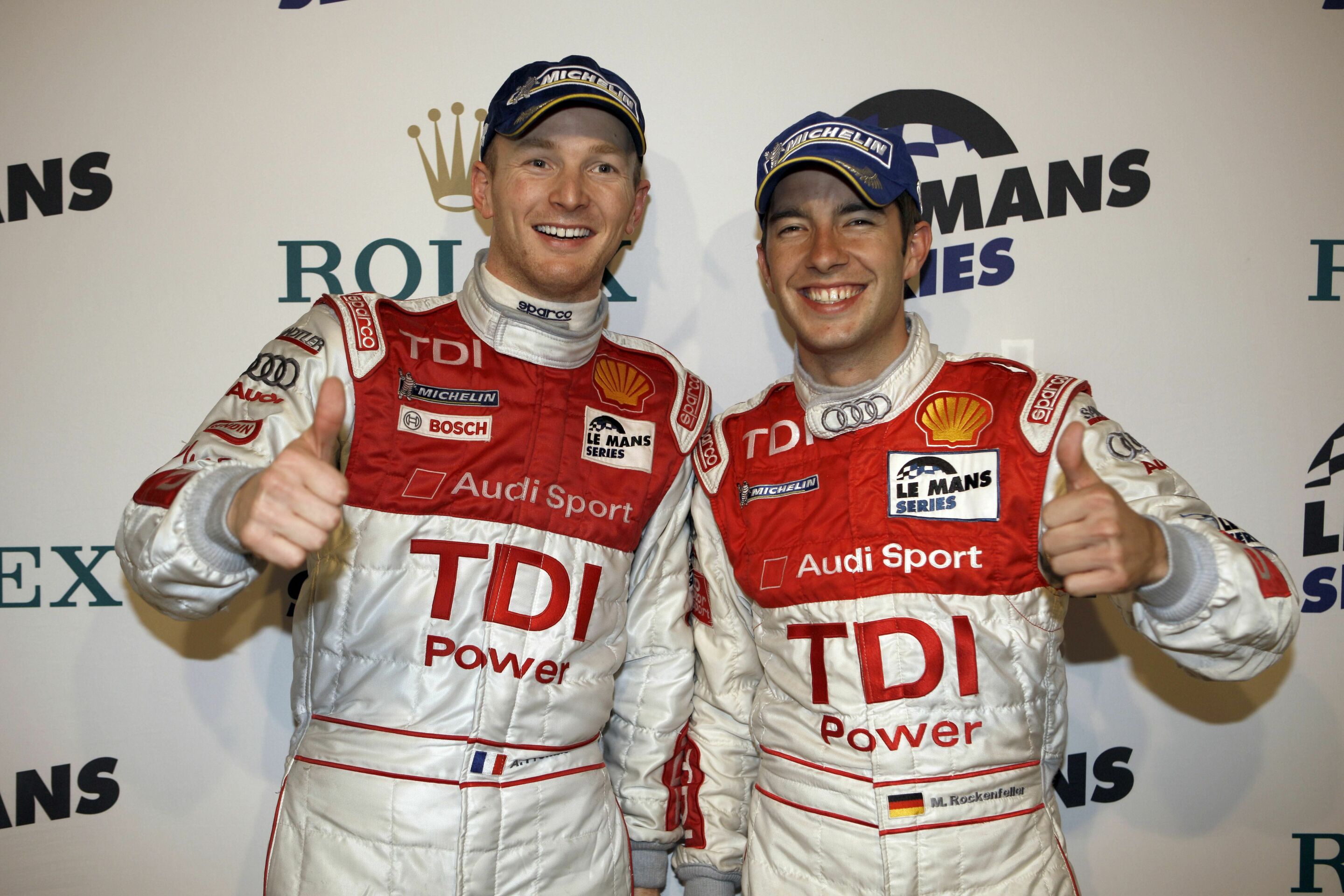 LMS 2008 - Alexandre Prémat, Mike Rockenfeller