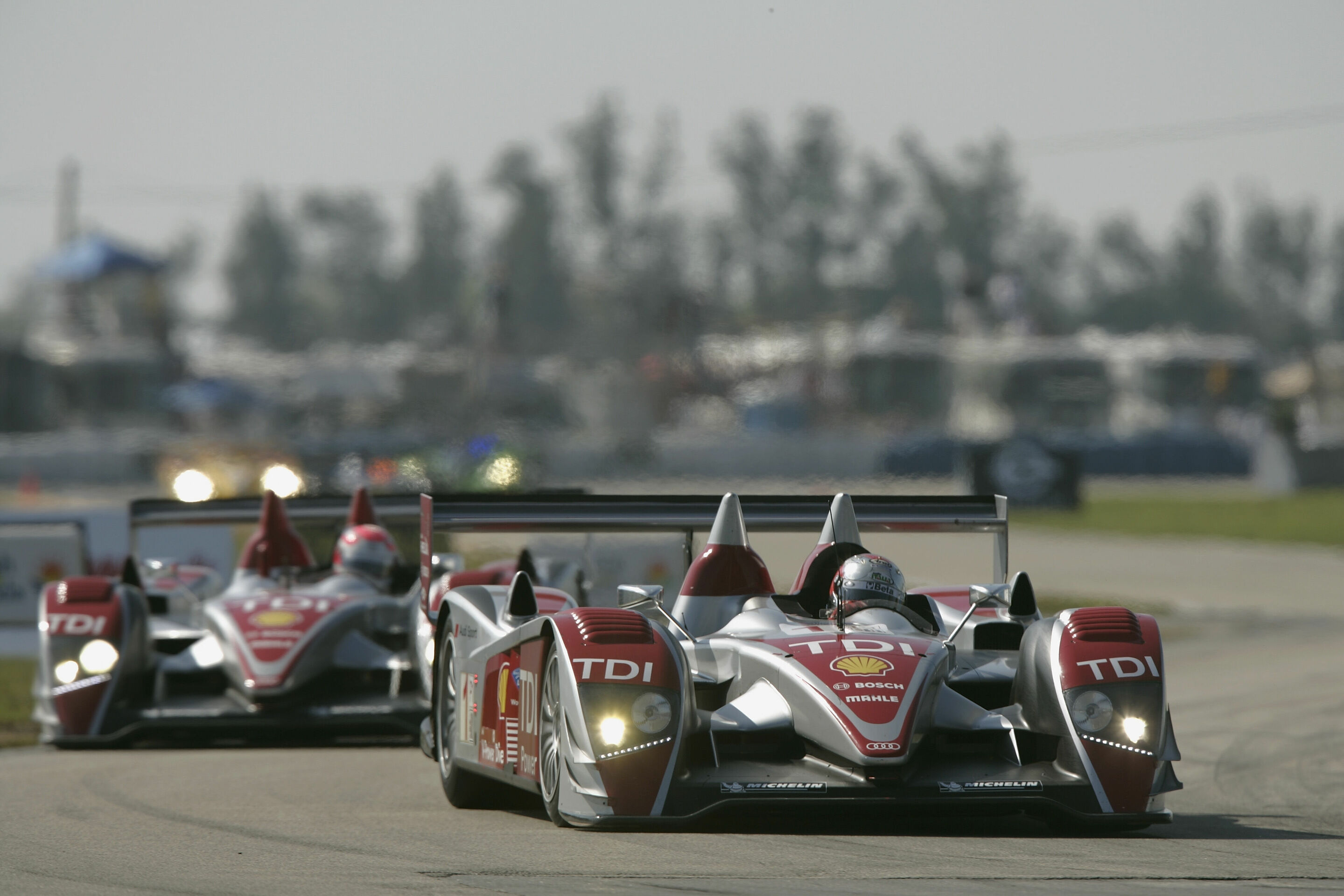 ALMS 2008 - Dindo Capello vor Marco Werner