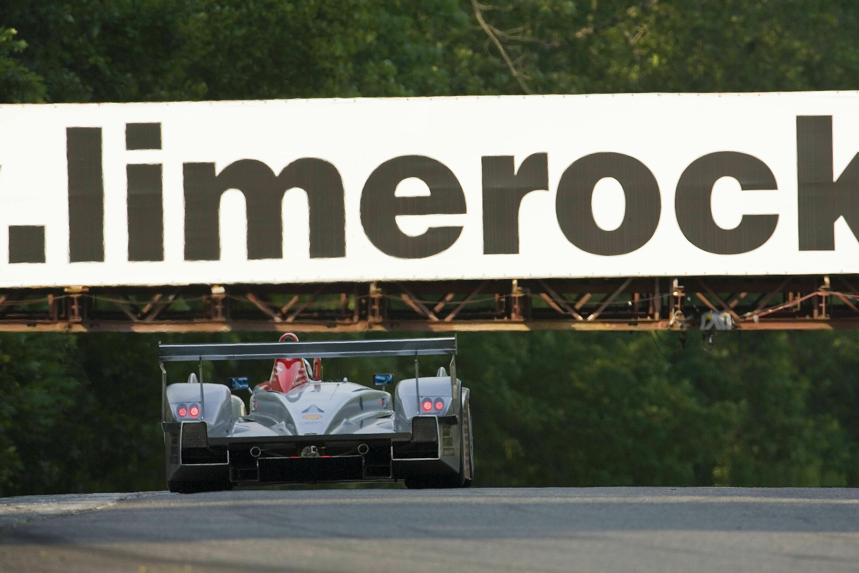 ALMS 2006 - Allan McNish mit dem Audi R8 in Lime Rock 2006