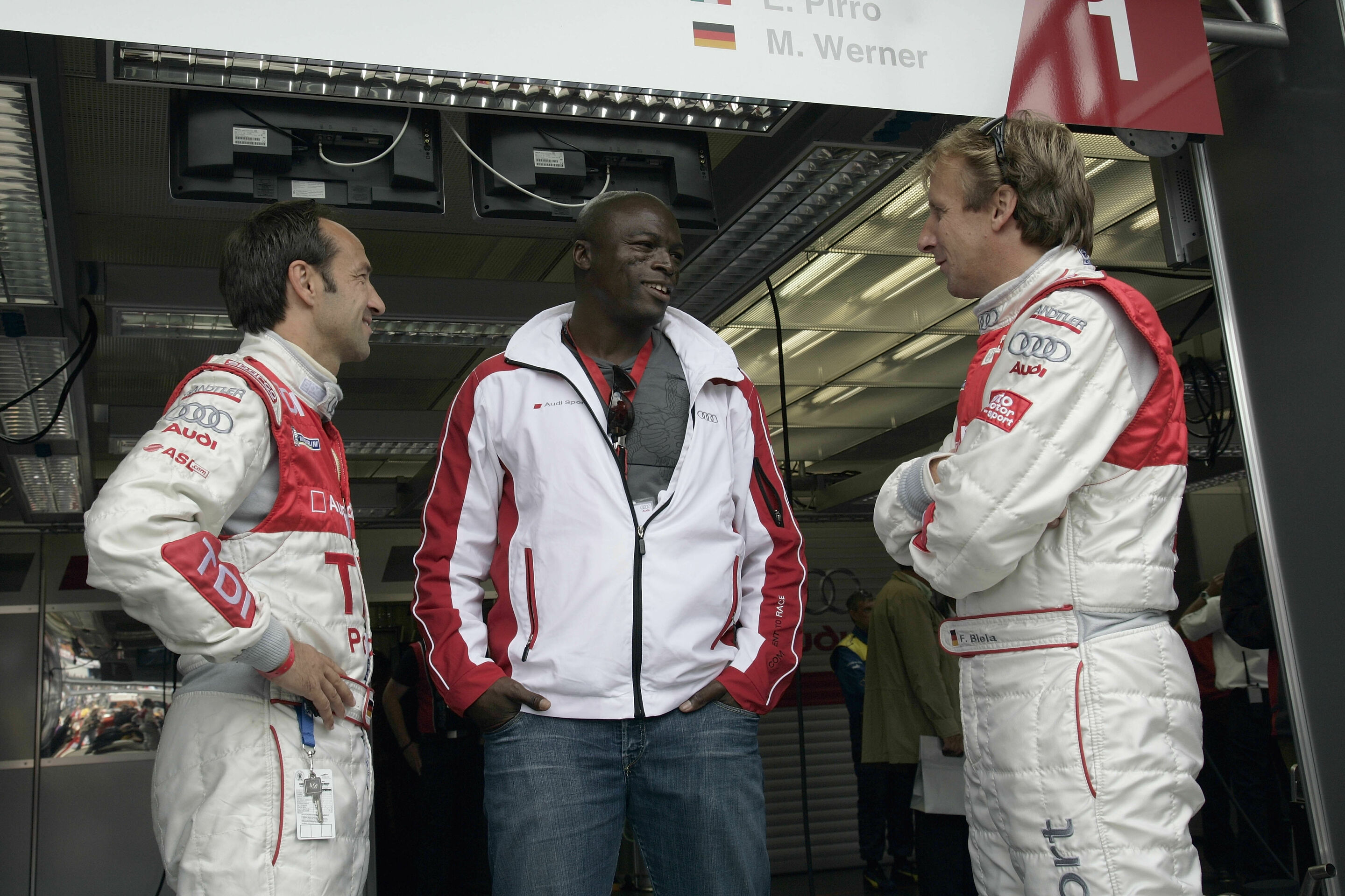 Le Mans 2007 - Marco Werner, Seal, Frank Biela