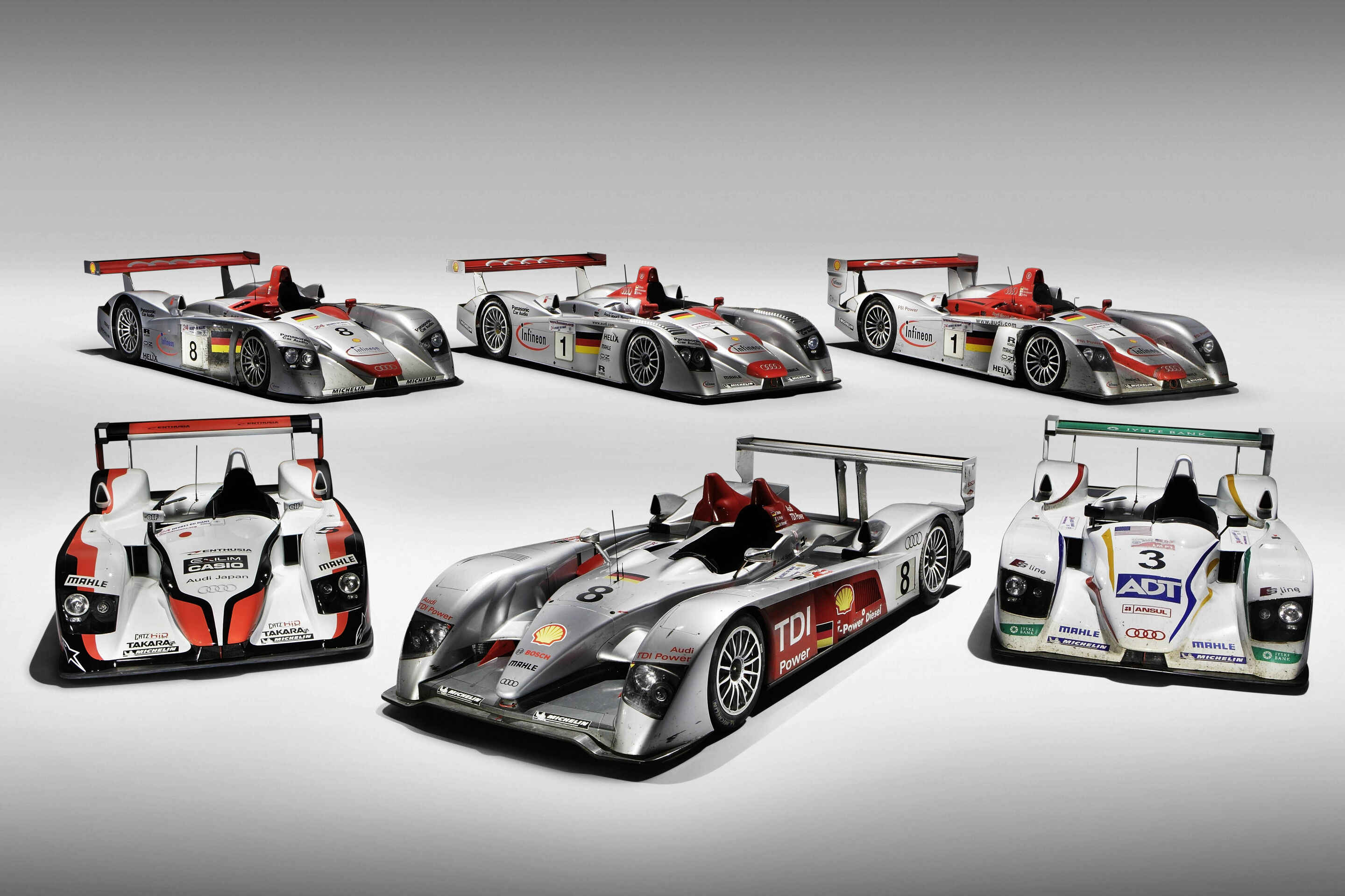 Le Mans 2007 - Die Le Mans-Siegerwagen der AUDI AG