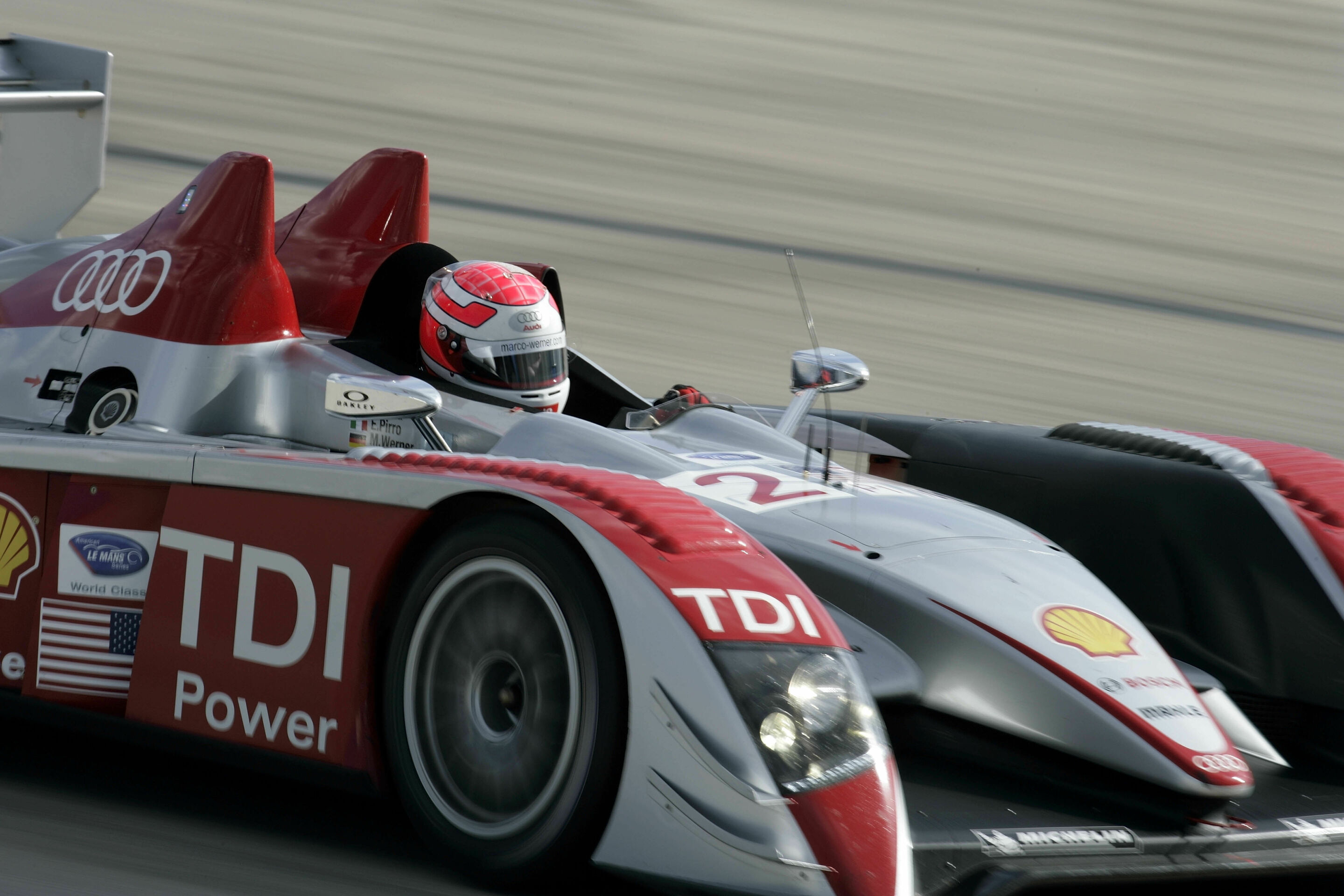 ALMS 2007 - Audi R10 TDI #2 (Audi Sport North America), Marco Werner