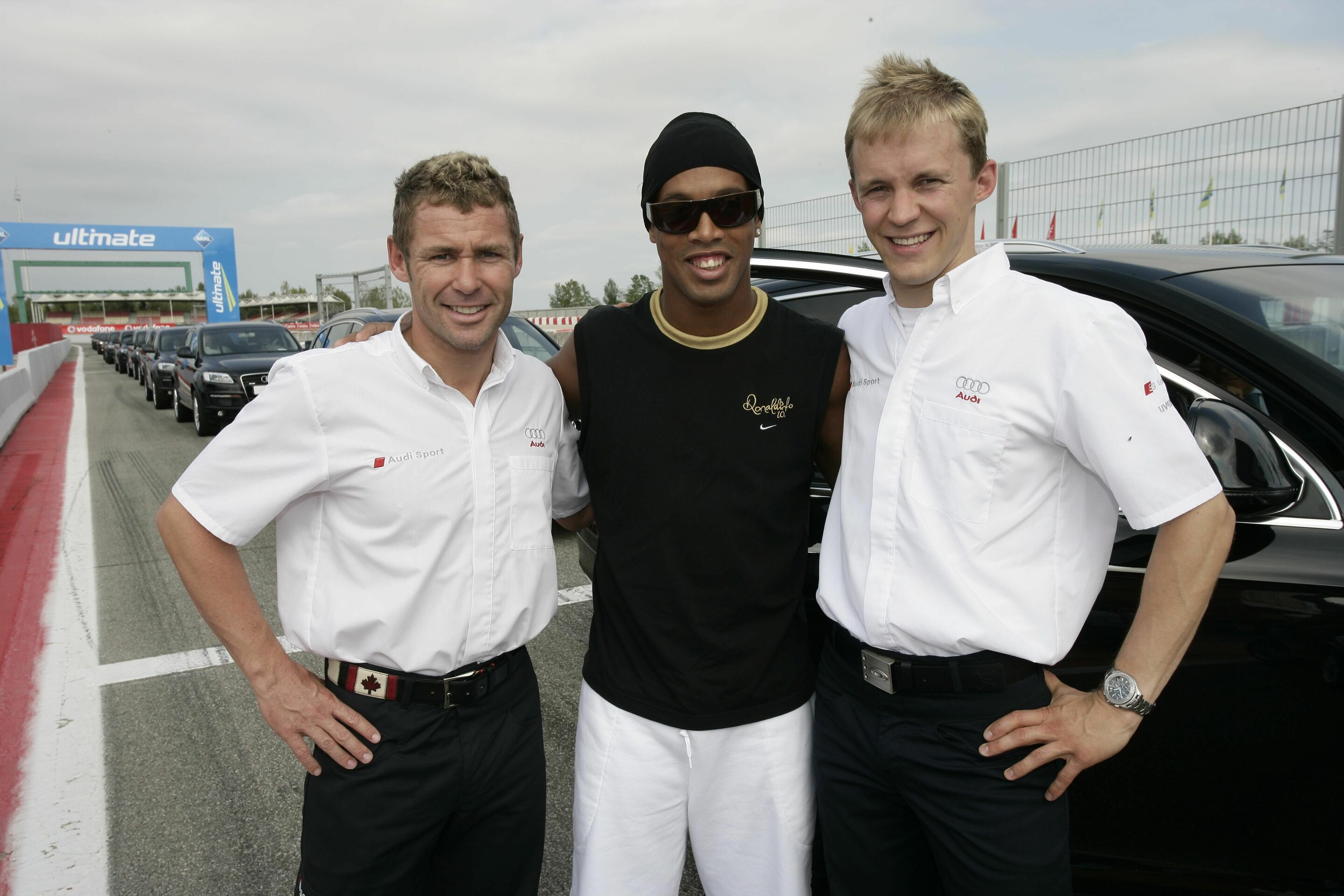 DTM 2007 - Tom Kristensen, Ronaldinho, Mattias Ekström