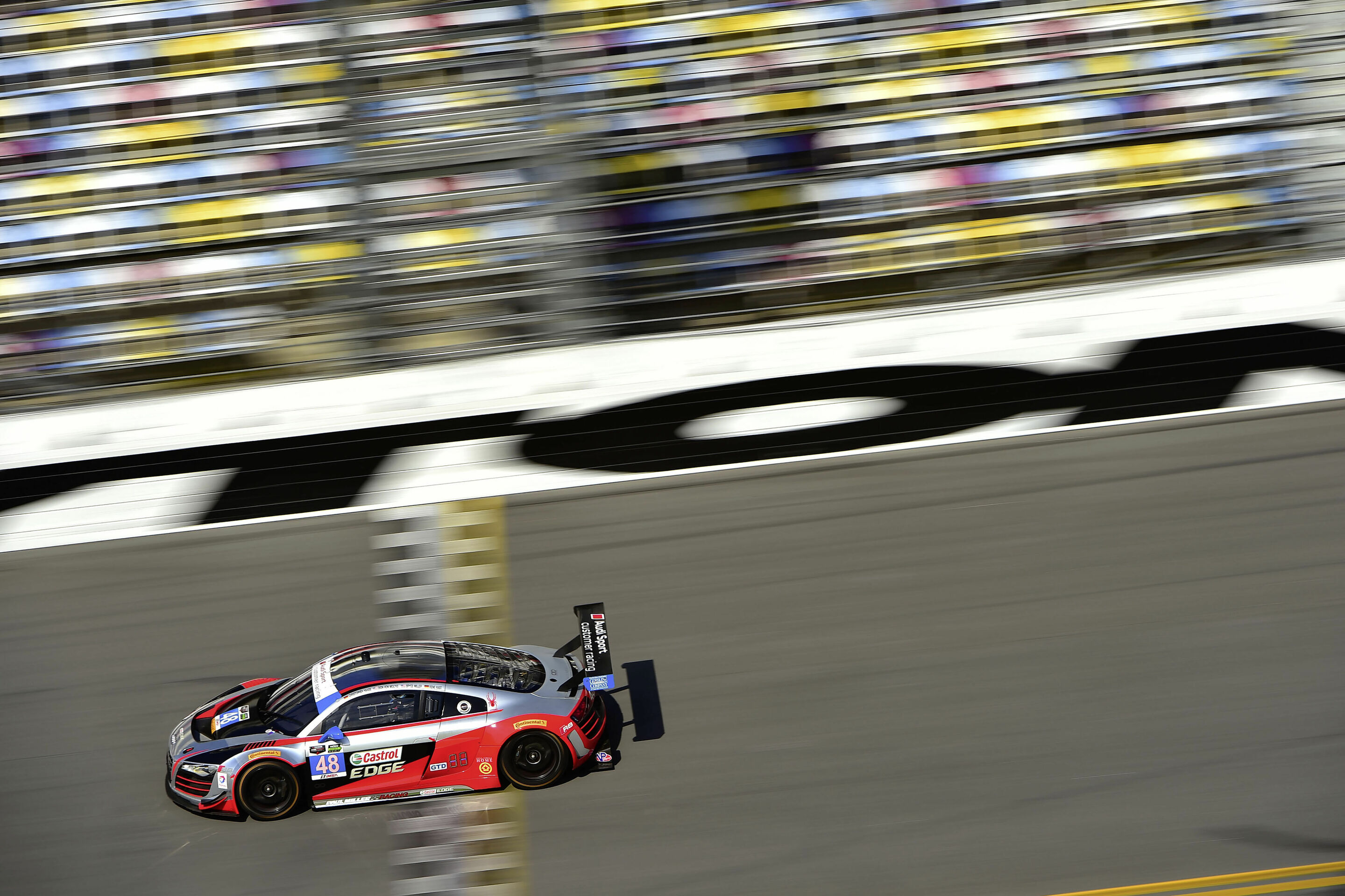 Season starts for Audi at Daytona - Audi R8 LMS #48 (Paul Miller Racing)