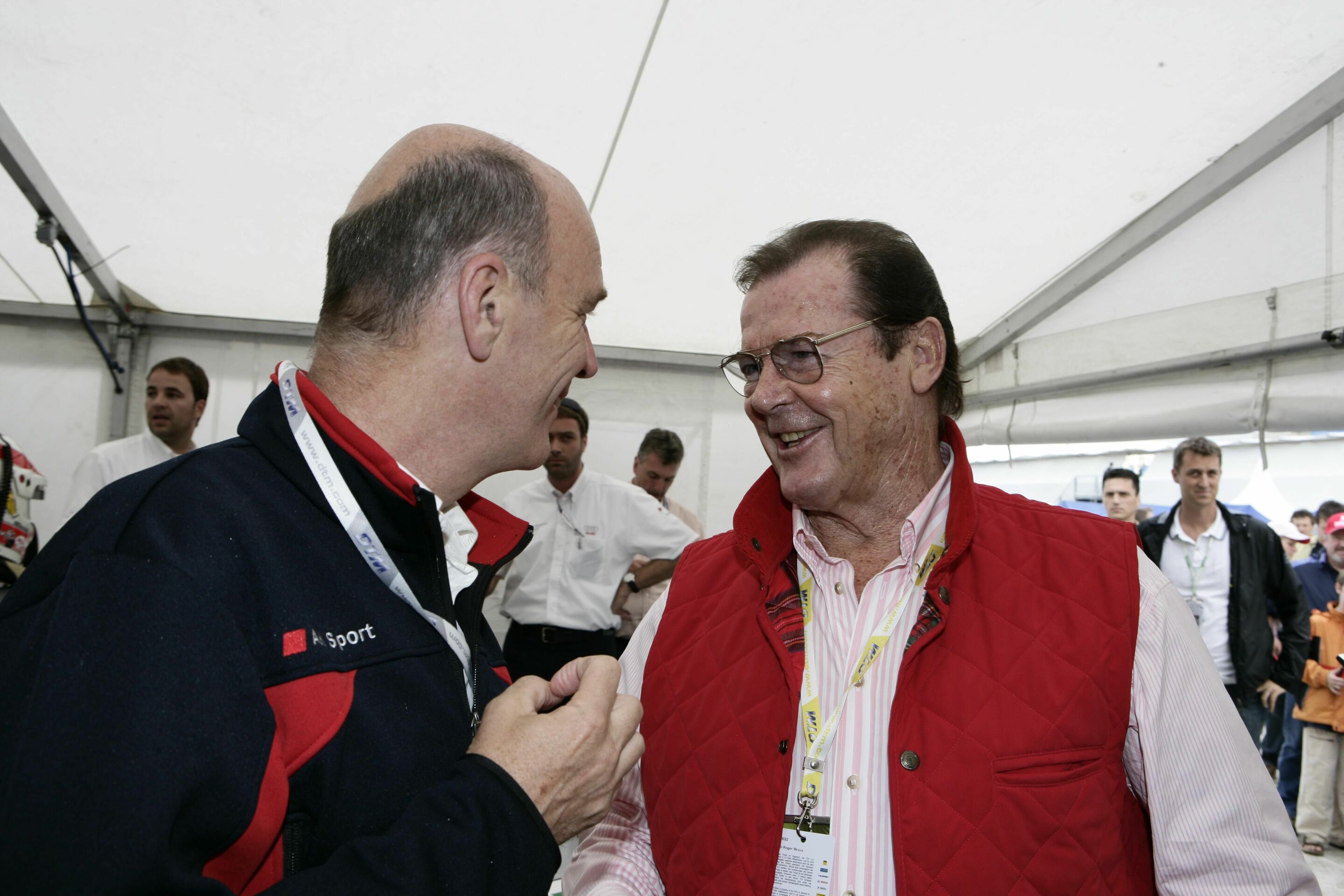 DTM 2007 - Dr. Wolfgang Ullrich, Roger Moore