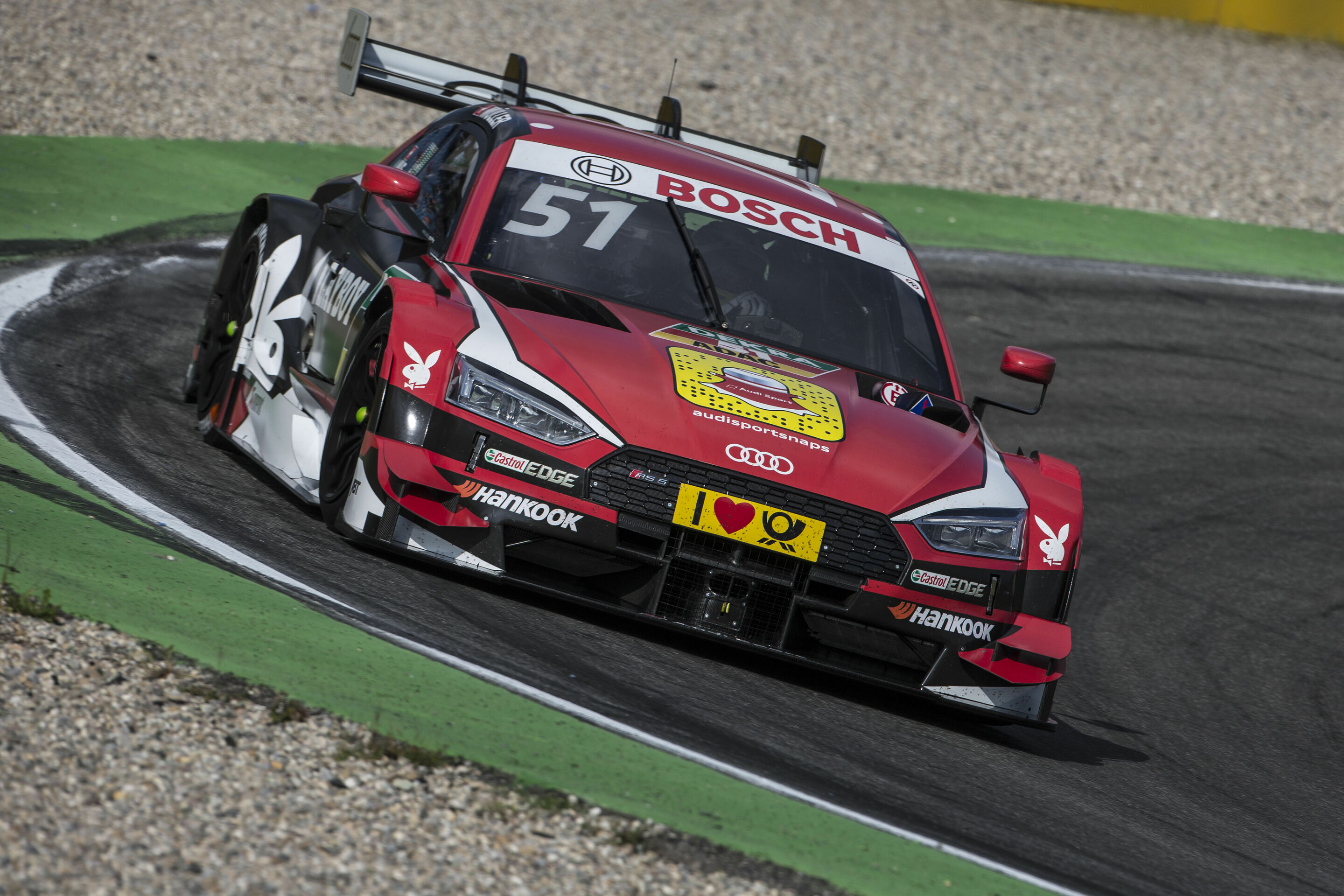 DTM Hockenheim 2017 - Playboy Audi Audi RS 5 DTM #51 (Audi Sport Team Abt), Nico Müller