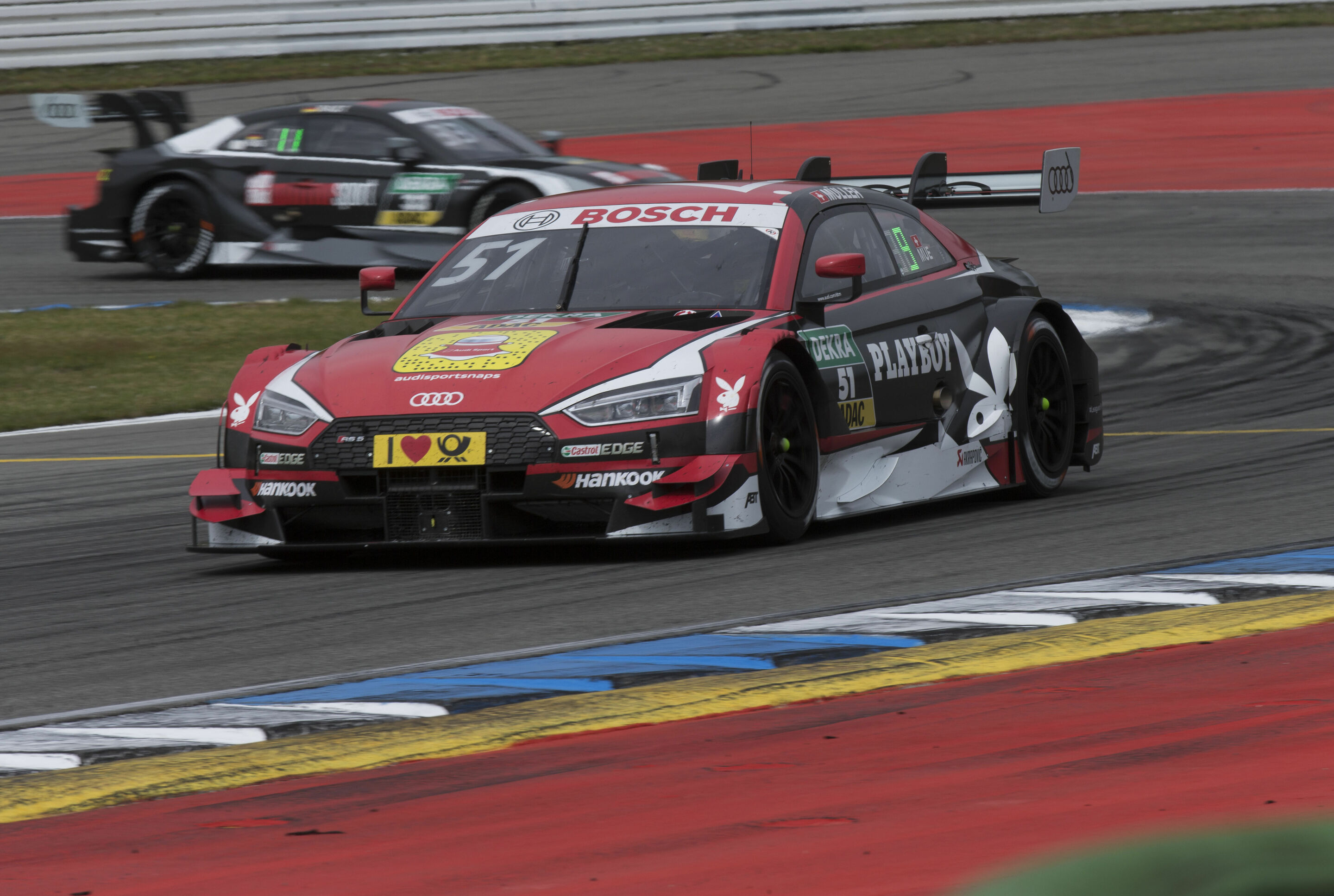 DTM Hockenheim 2017 - Playboy Audi Audi RS 5 DTM #51 (Audi Sport Team Abt), Nico Müller