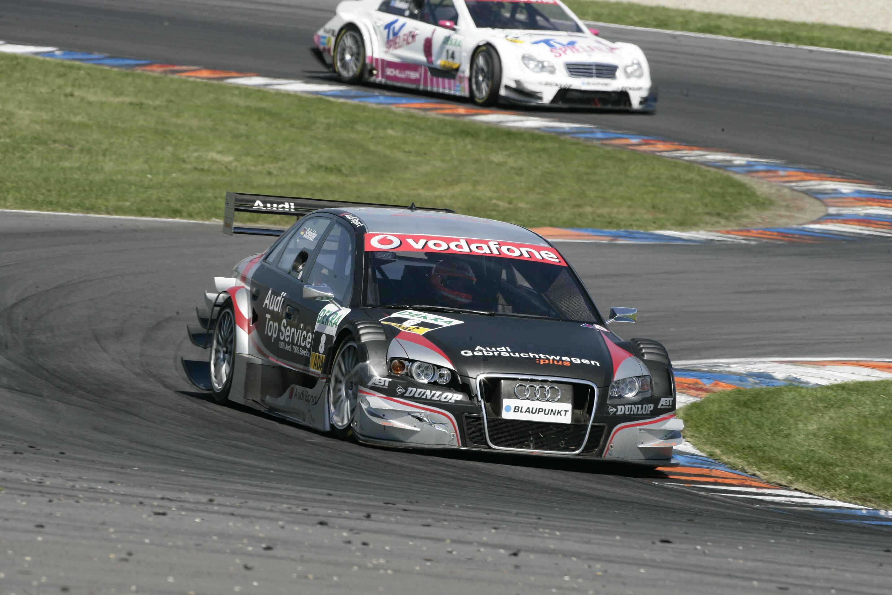 DTM 2007 - Gebrauchtwagen:plus/Top Service Audi A4 DTM #8 (Audi Sport Team Abt Sportsline), Timo Scheider