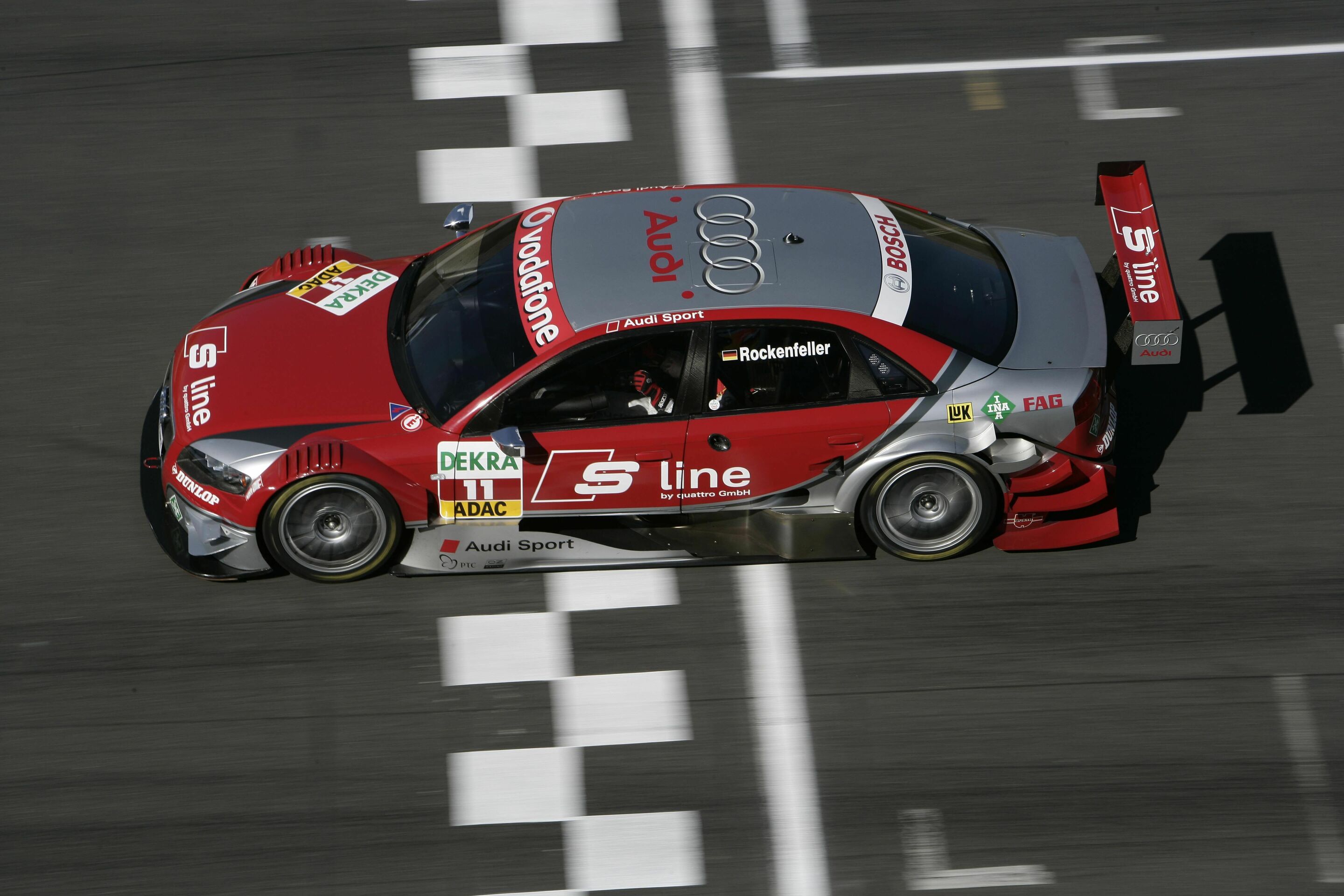 DTM 2007 - S line Audi A4 DTM #11 (Audi Sport Team Rosberg), Mike Rockenfeller