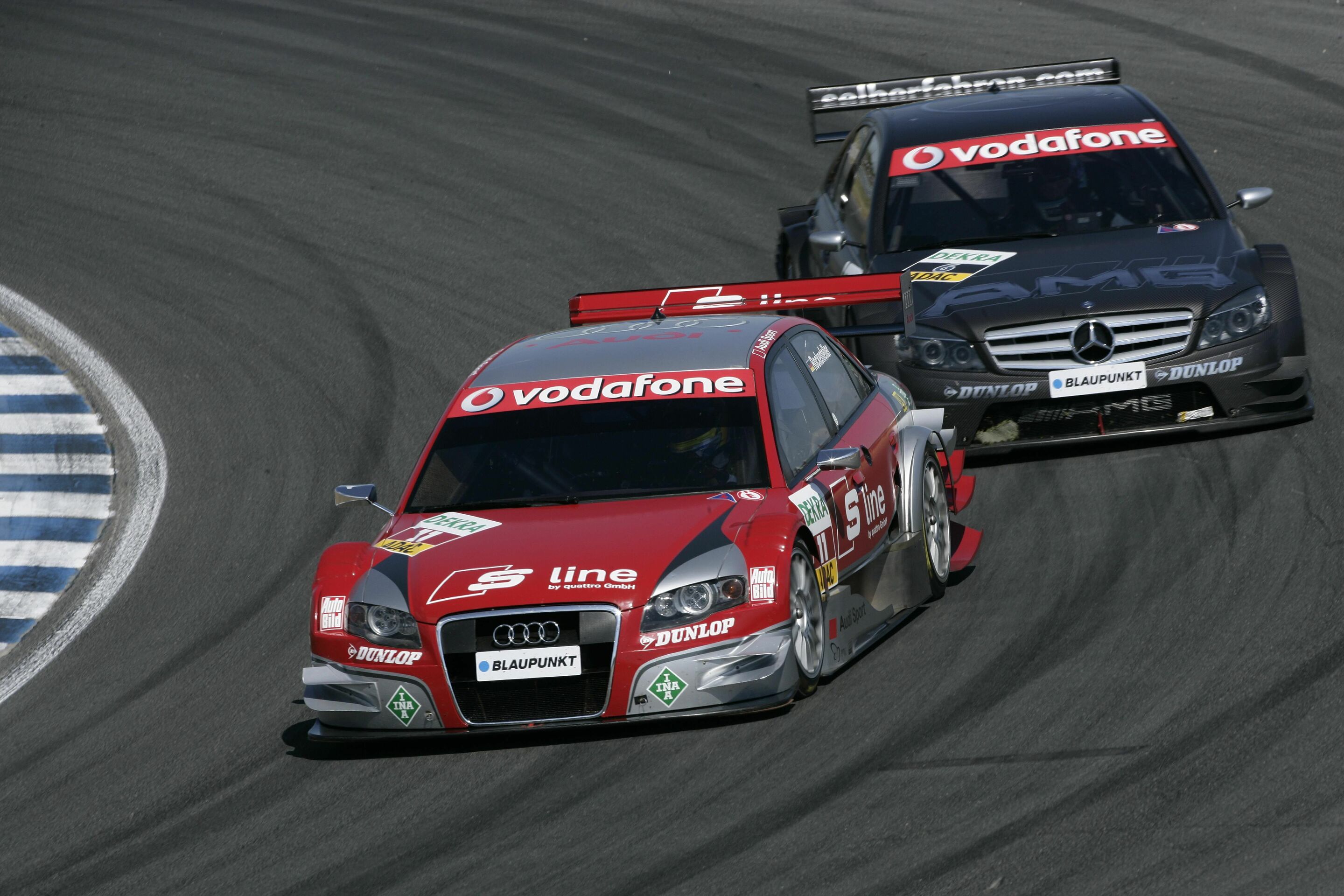 DTM 2007 - S line Audi A4 DTM #11 (Audi Sport Team Rosberg), Mike Rockenfeller