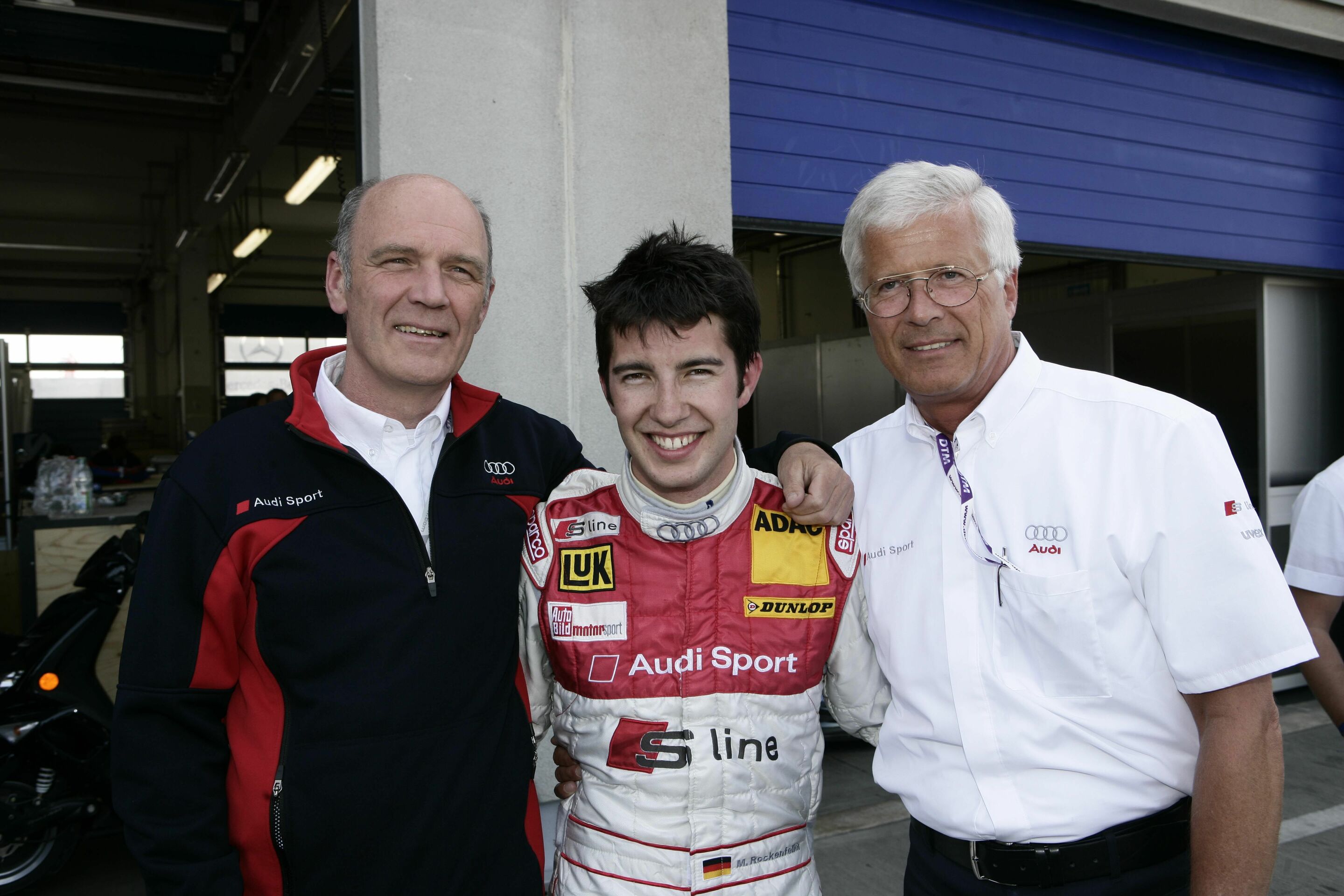 DTM 2007 - Dr. Wolfgang Ullrich, Mike Rockenfeller, Arno Zensen