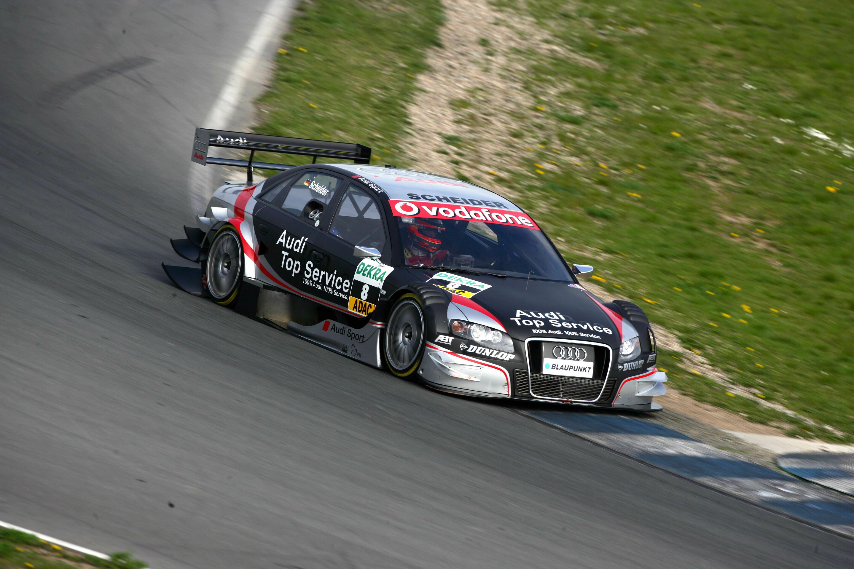 DMT 2007 - Gebrauchtwagen:plus/Top Service Audi A4 DTM #8 (Audi Sport Team Abt Sportsline), Timo Scheider