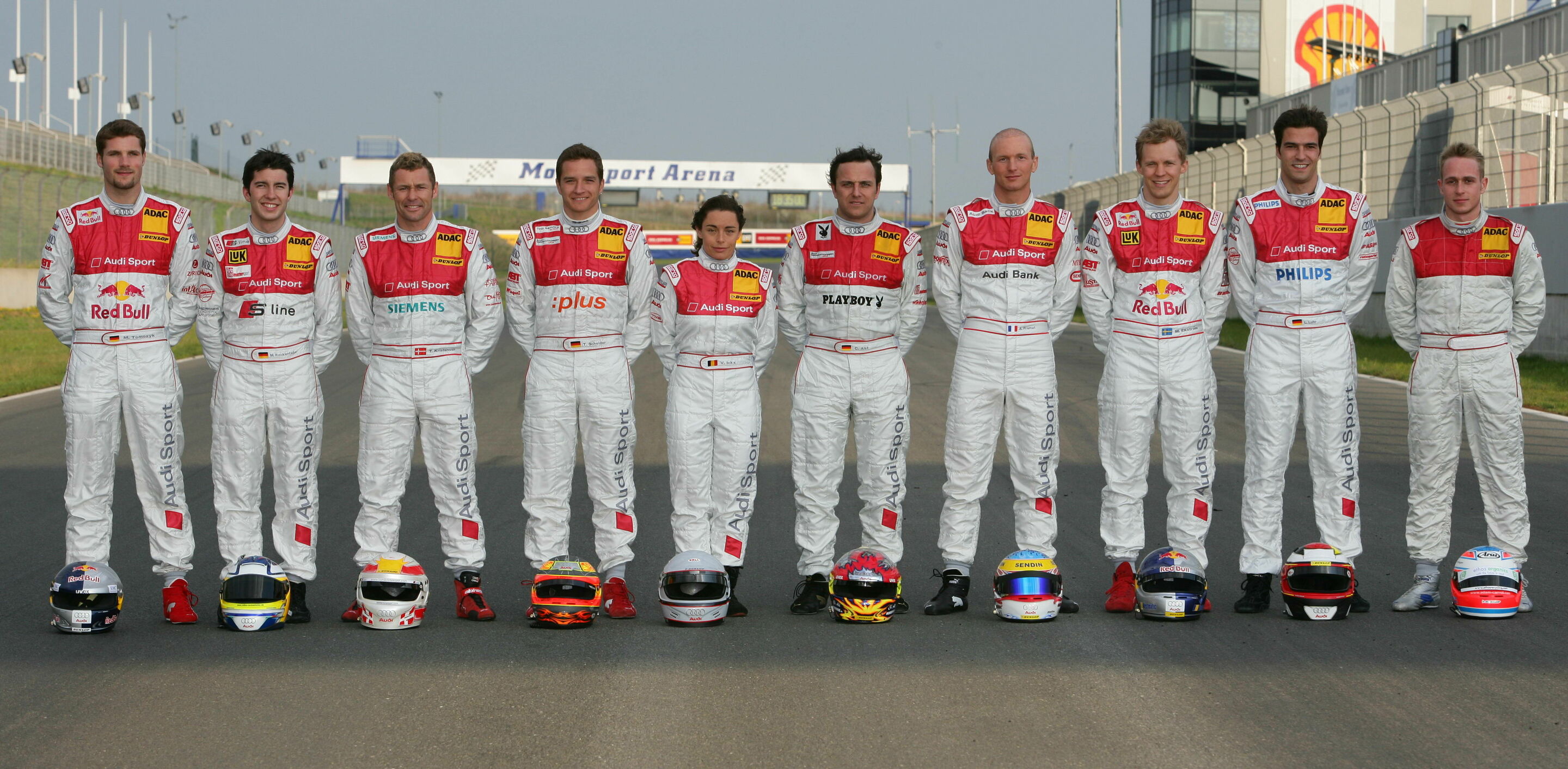 DTM 2007 - The Audi drivers for the 2007 DTM