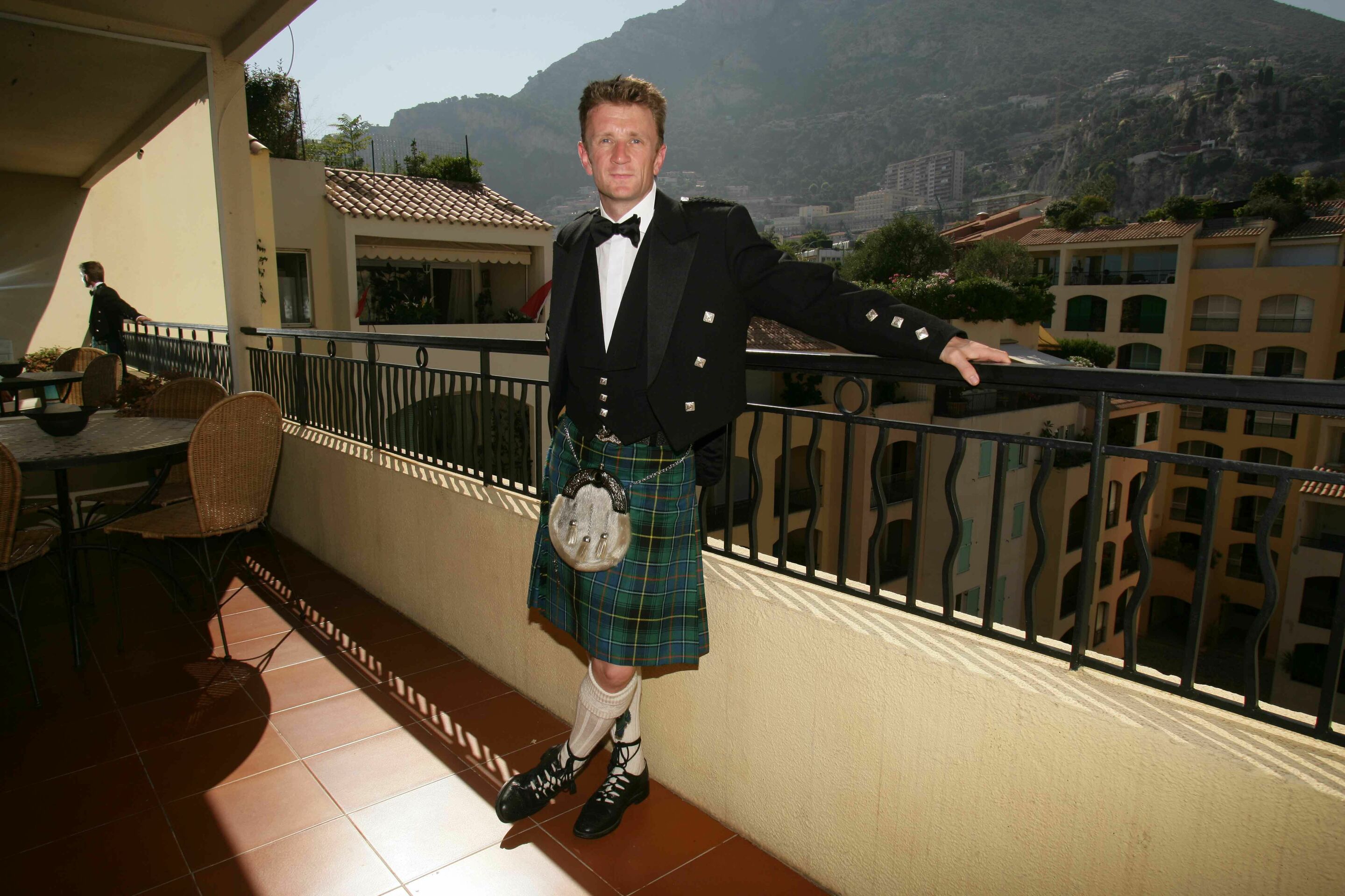 ALMS 2007 - Allan McNish im Kilt