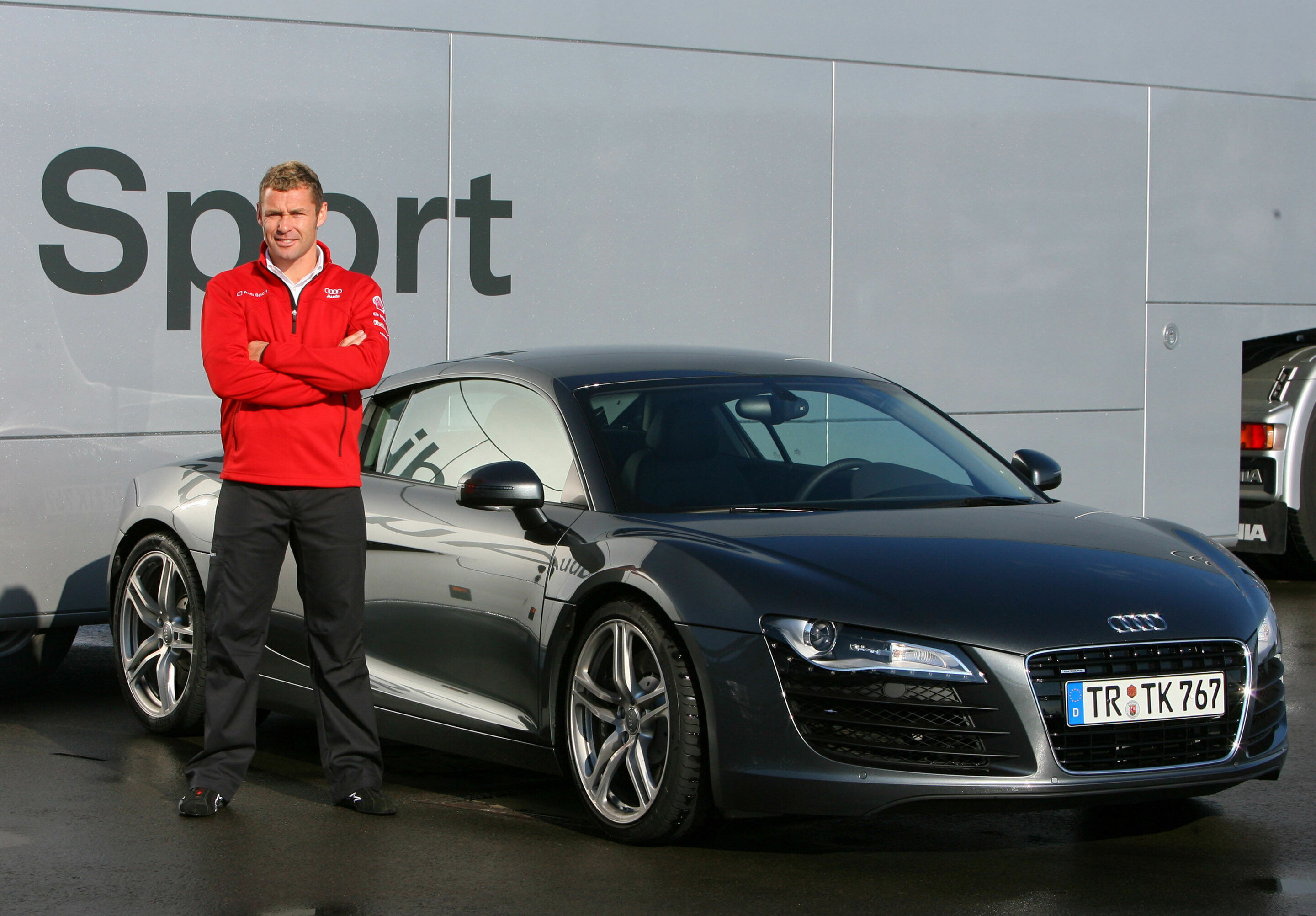 Le Mans 2007 - Tom Kristensen with his new Audi R8