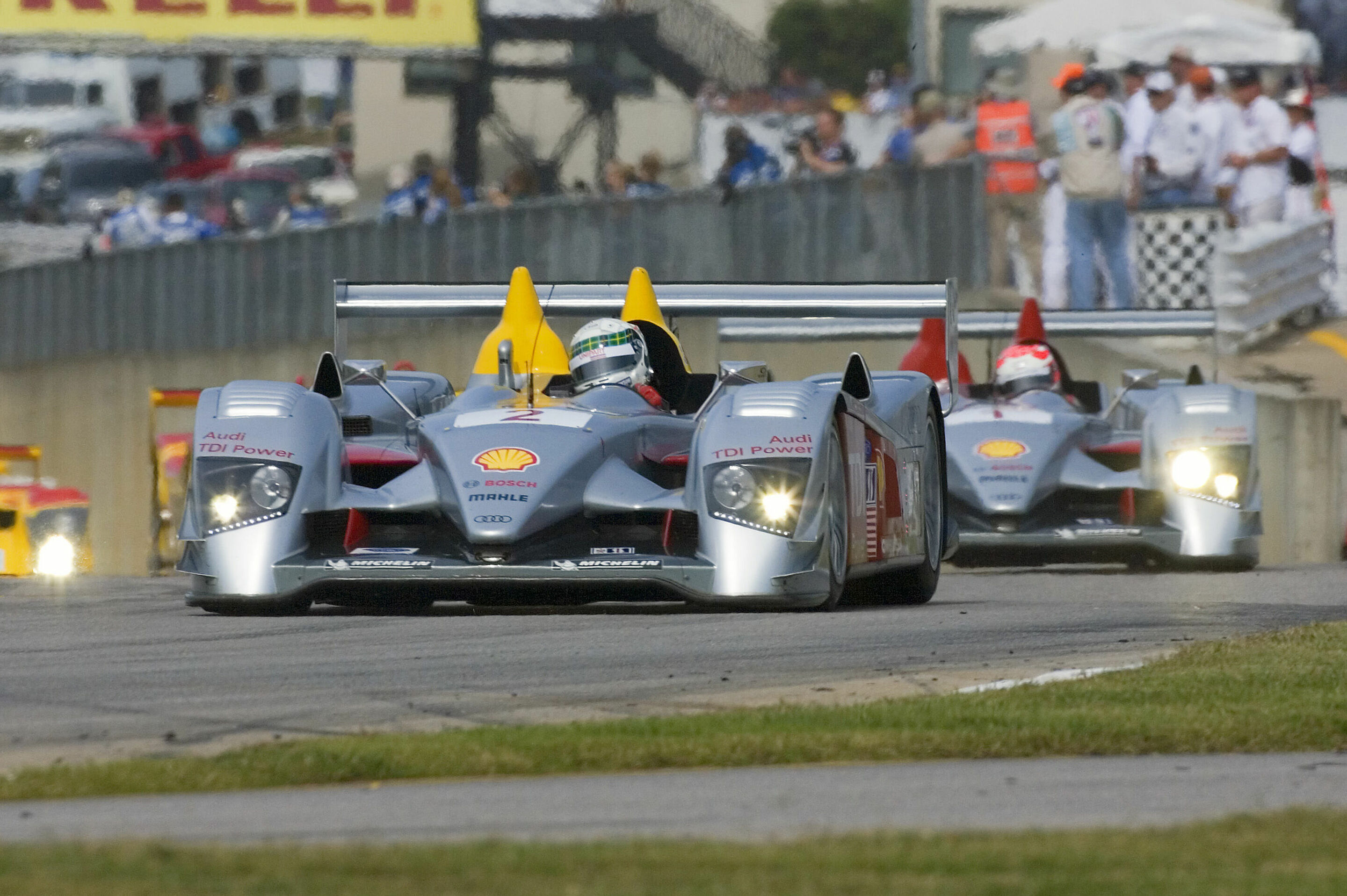 ALMS 2007 - Allan McNish vor Marco Werner