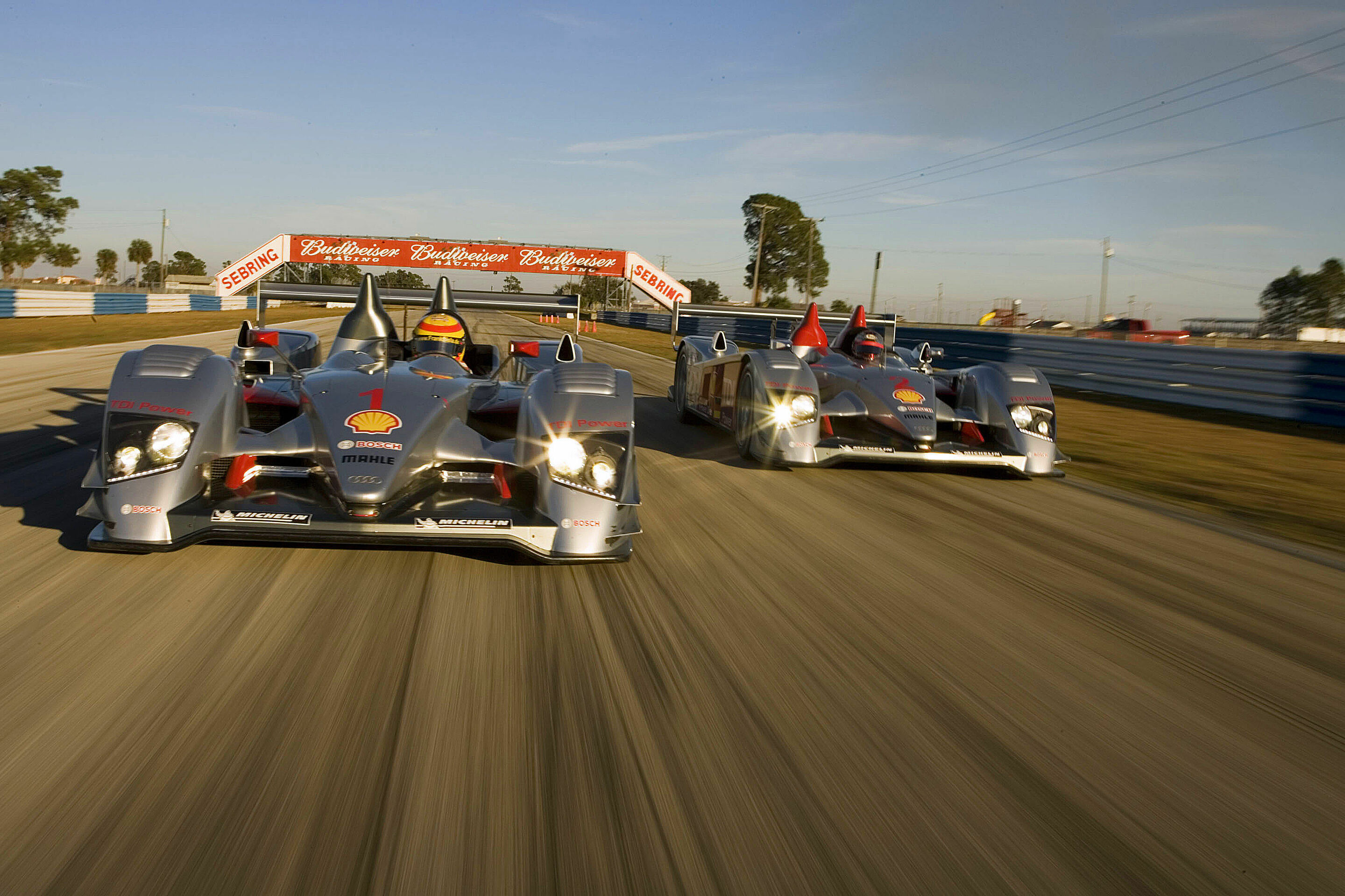 ALMS 2006 - Die beiden Audi R10 in Sebring