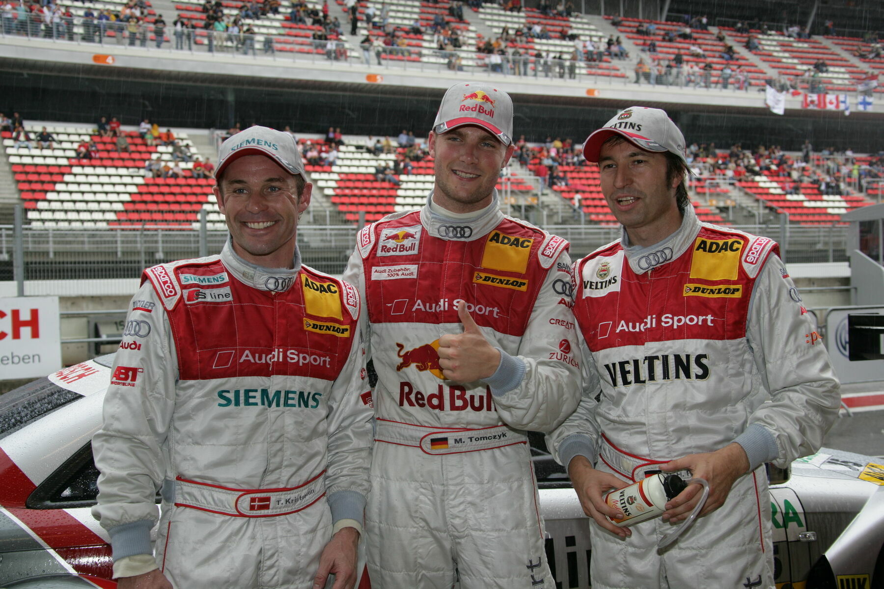 DTM 2006 - Tom Kristensen, Martin Tomczyk, Heinz-Harald Frentzen