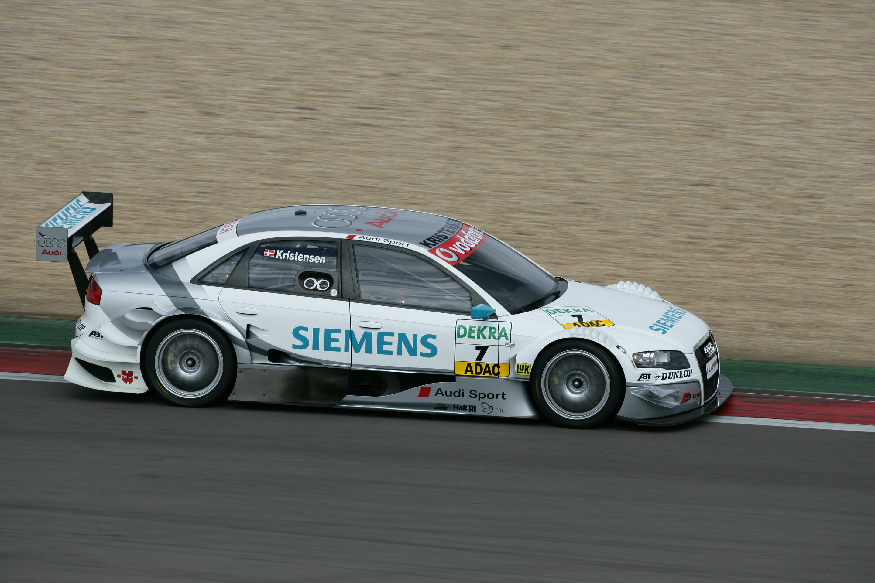 DTM 2006 - Siemens Audi A4 DTM #7 (Audi Sport Team Abt Sportsline), Tom Kristensen