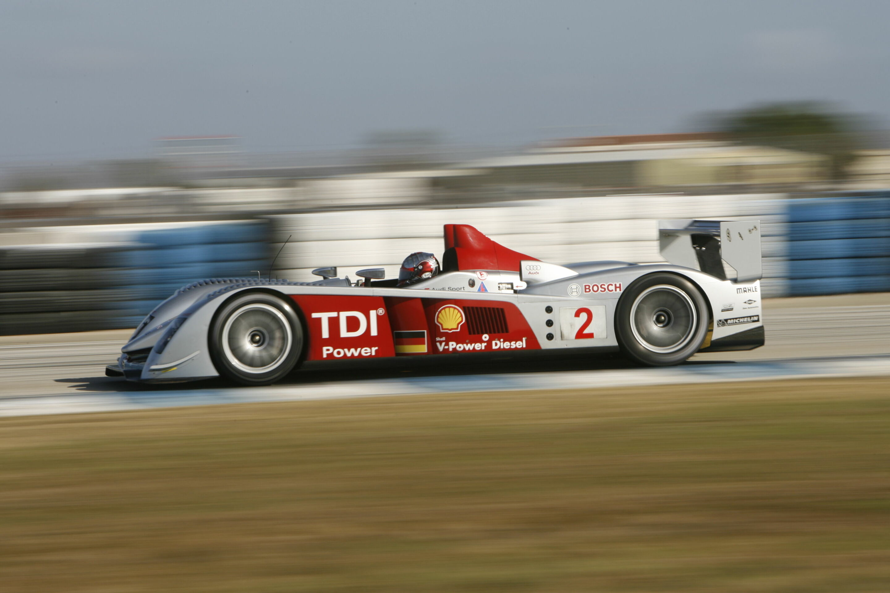 ALMS 2006 - Dindo Capello im Audi R10 beim Sebring Winter Test