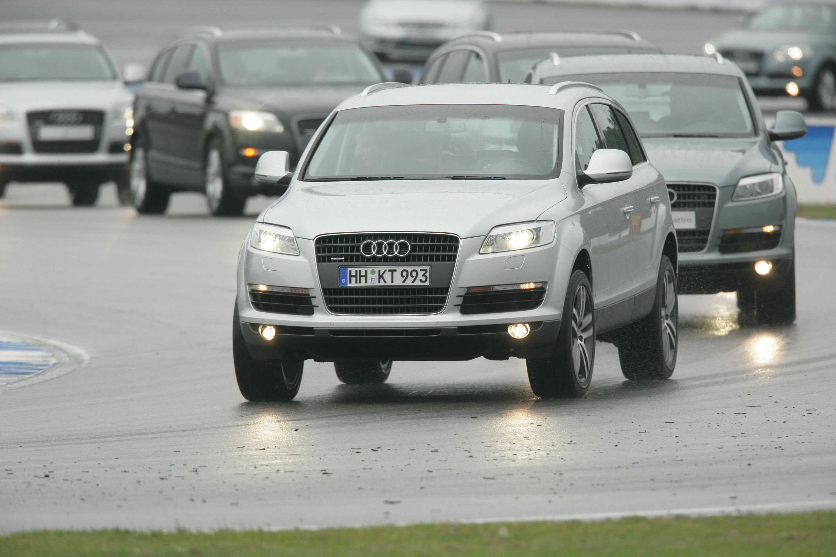 DTM 2005 - Audi Q7 Korso vor dem Start