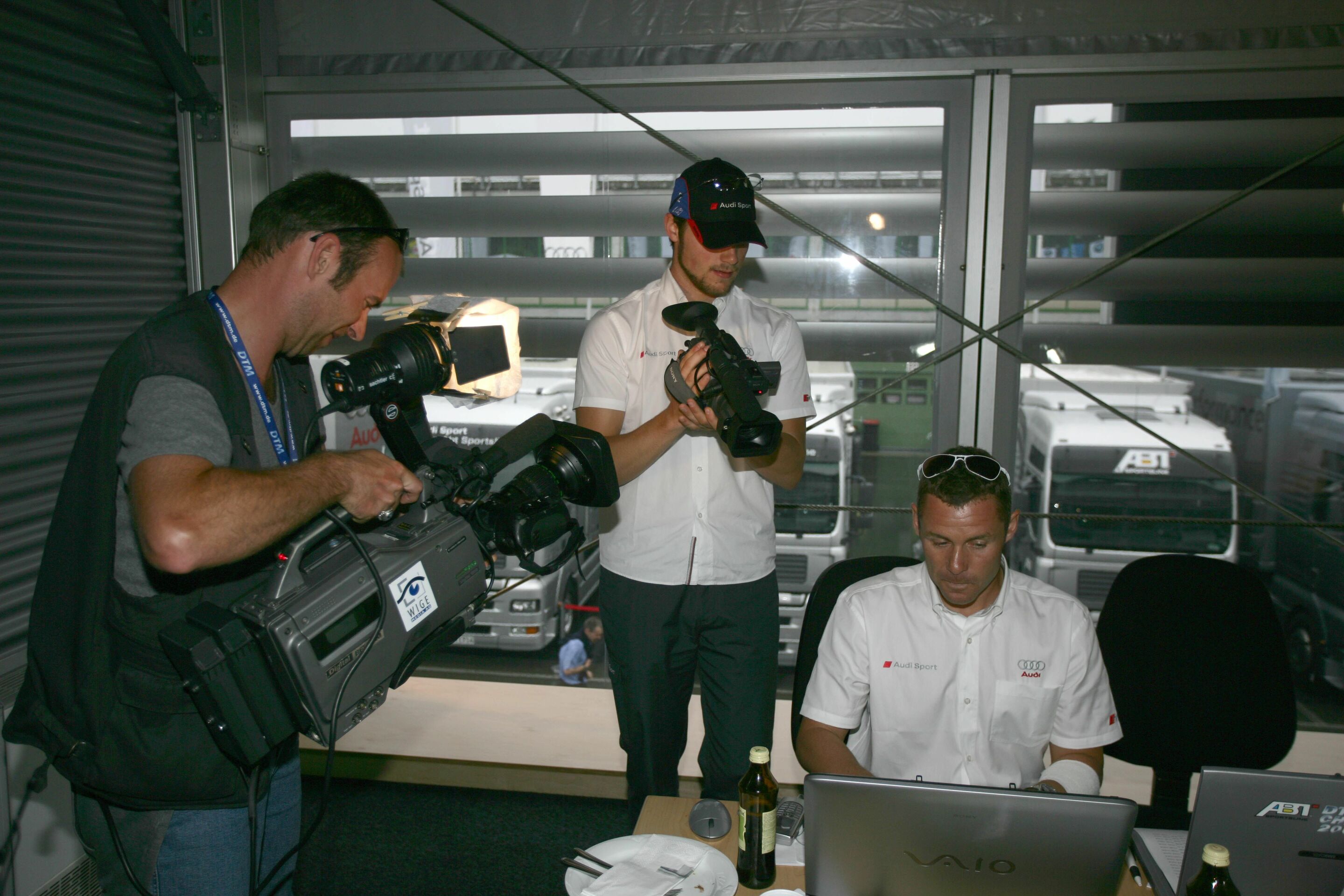 DTM 2005 - Martin Tomczyk als Kameramann für Premiere