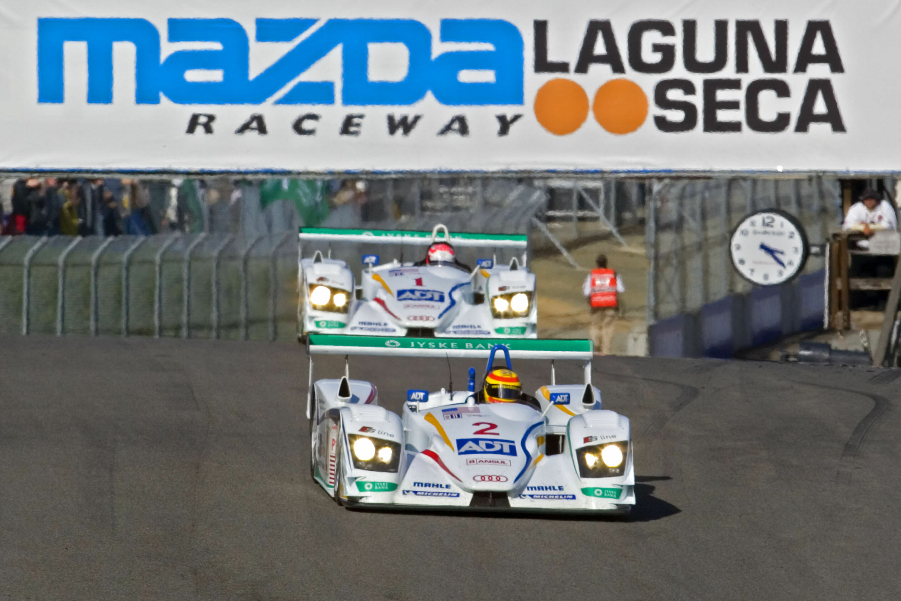 ALMS 2005 - Frank Biela vor Marco Werner