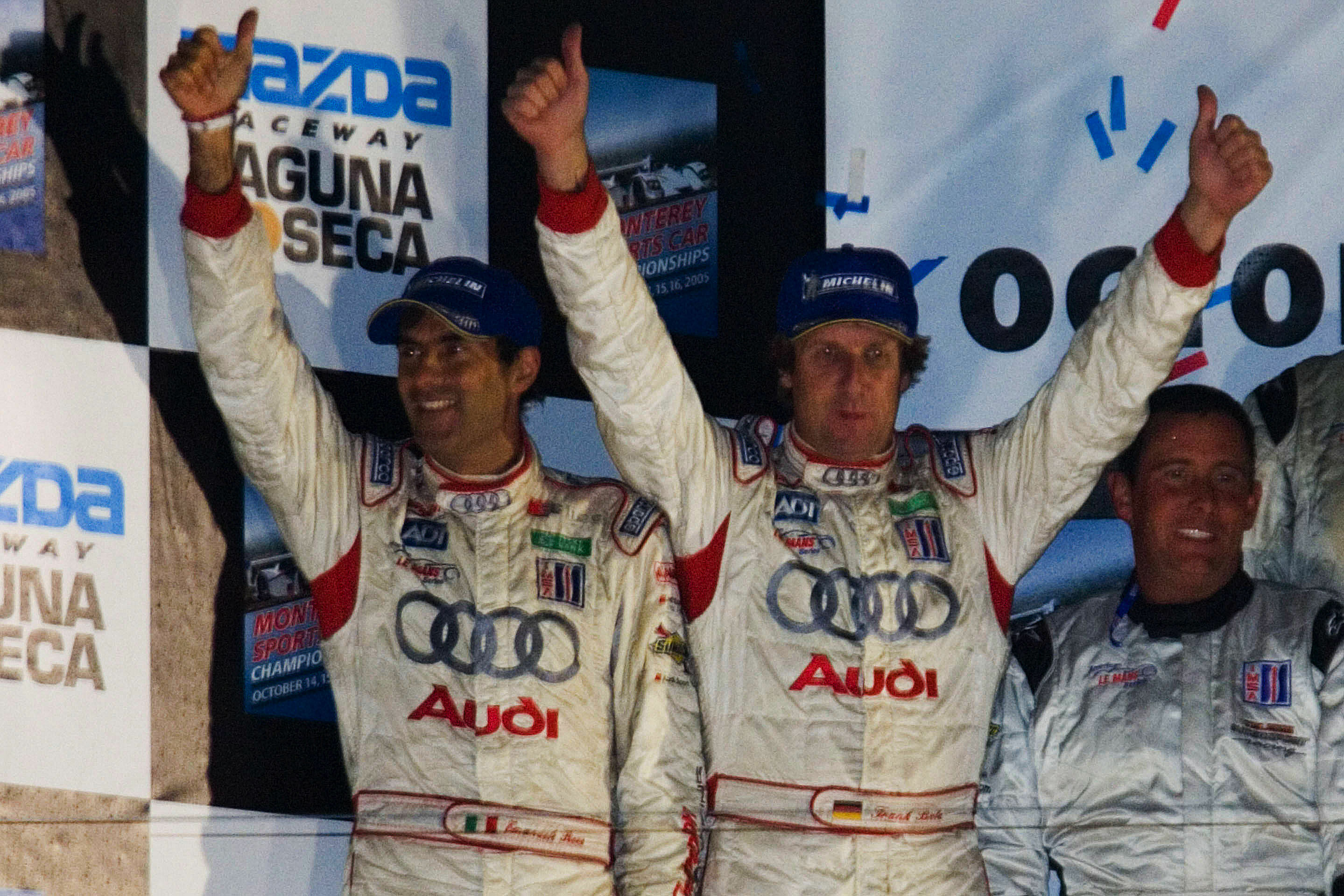 ALMS 2005 - Emanuele Pirro und Frank Biela