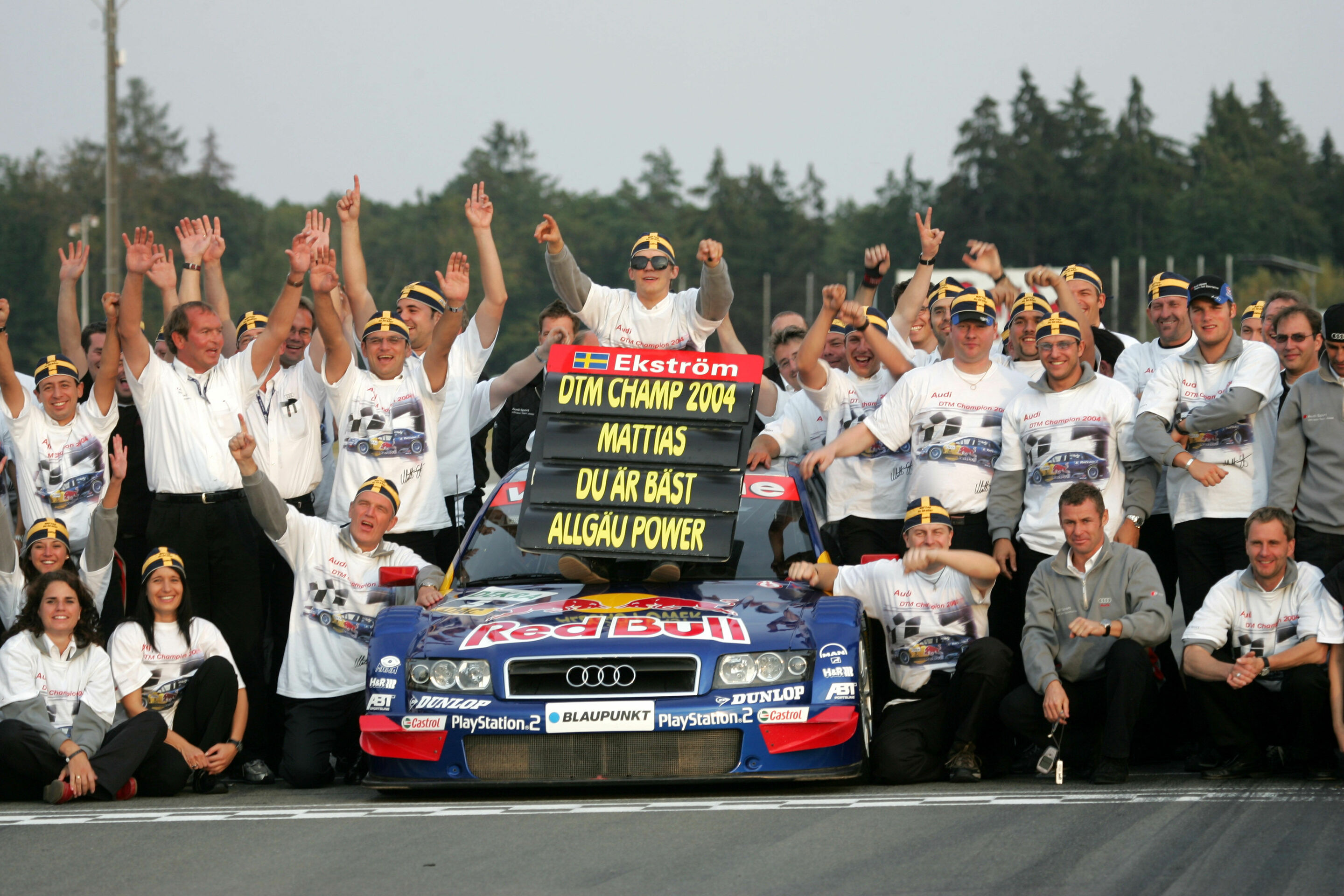 DTM 2004 - The DTM champions 2004