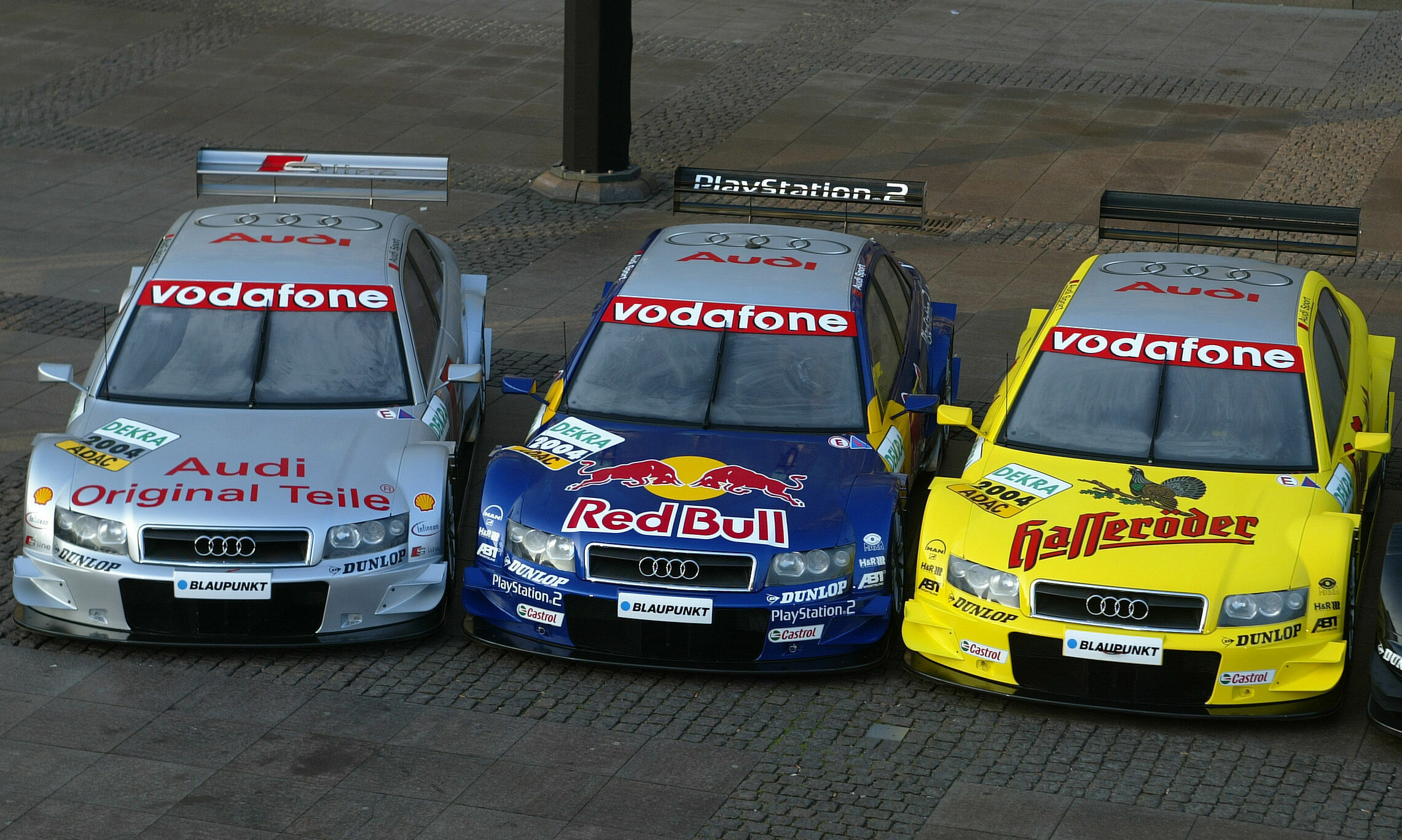 DMT 2004 - Audi A4 DTM von Audi Sport Infineon Team Joest, Audi Sport Team Abt und Audi Sport Team Abt Sportsline
