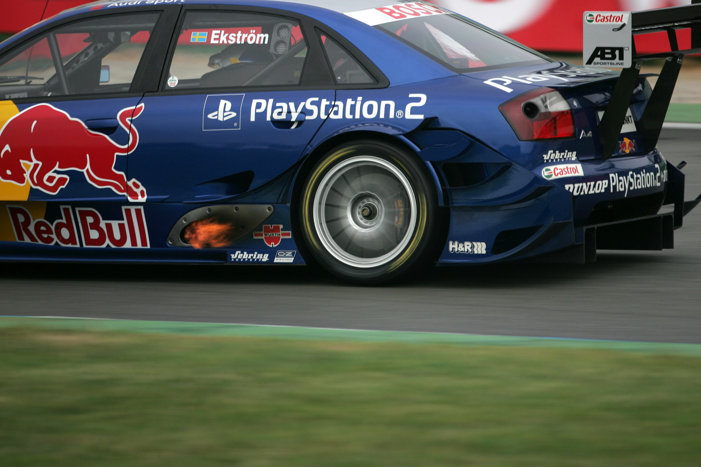DTM 2004 - Mattias Ekström, Audi A4 DTM #5 (Audi Sport Team Abt)