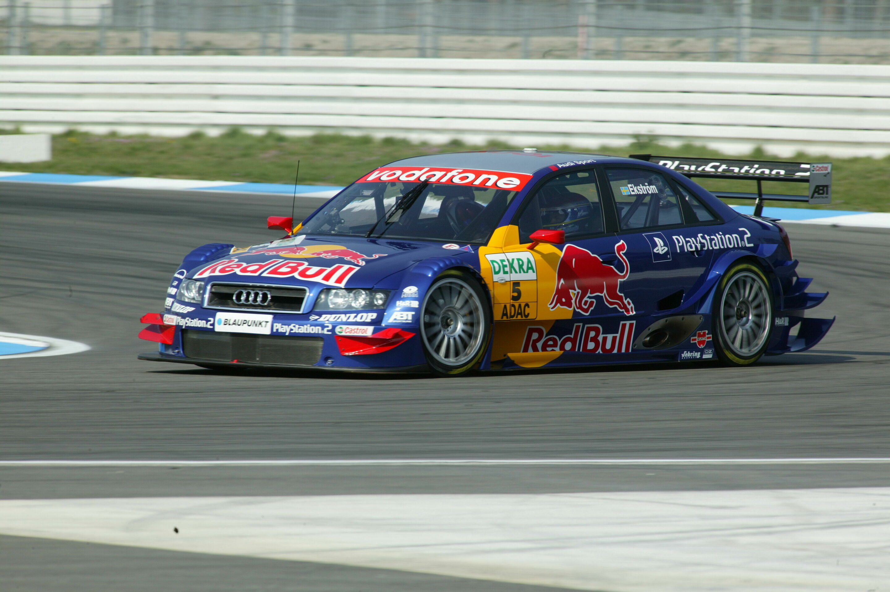 DTM 2004 - Mattias Ekström im Audi A4 DTM des Audi Sport Team Abt