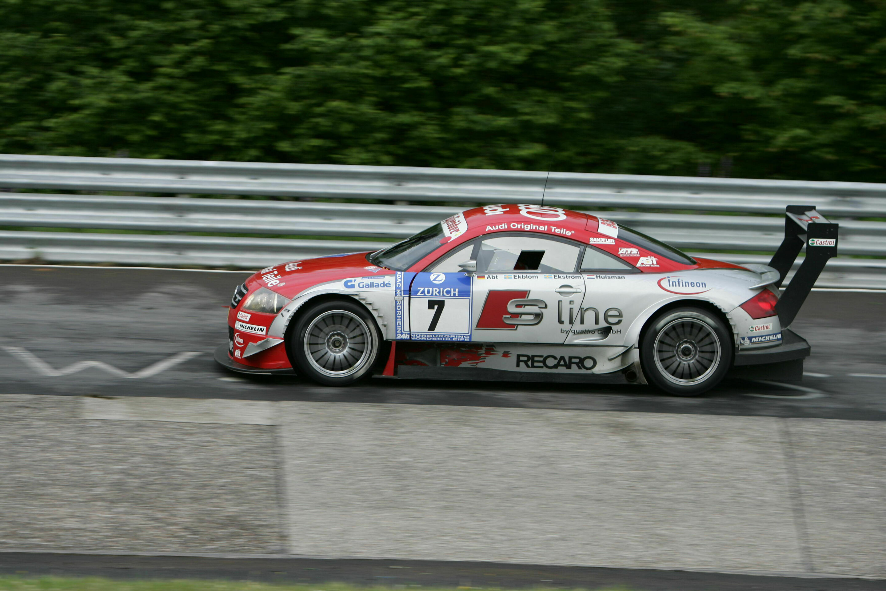 24h Nürburgring 2004 - Abt-Audi TT-R #7 (Christian Abt, Fredrik Ekblom, Mattias Ekström)