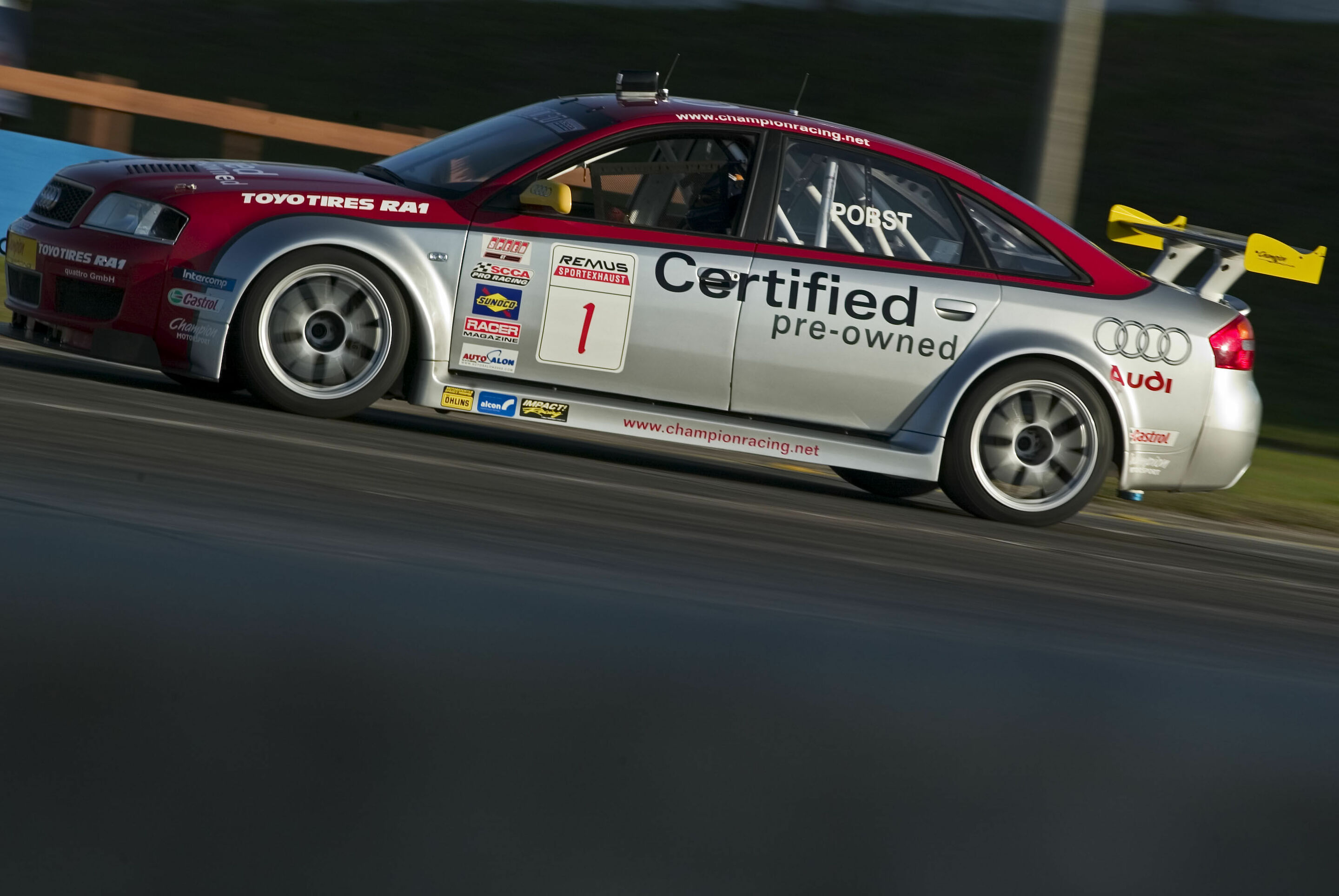 Speed GT 2004 - Randy Pobst in the Audi RS 6 Competition #1
