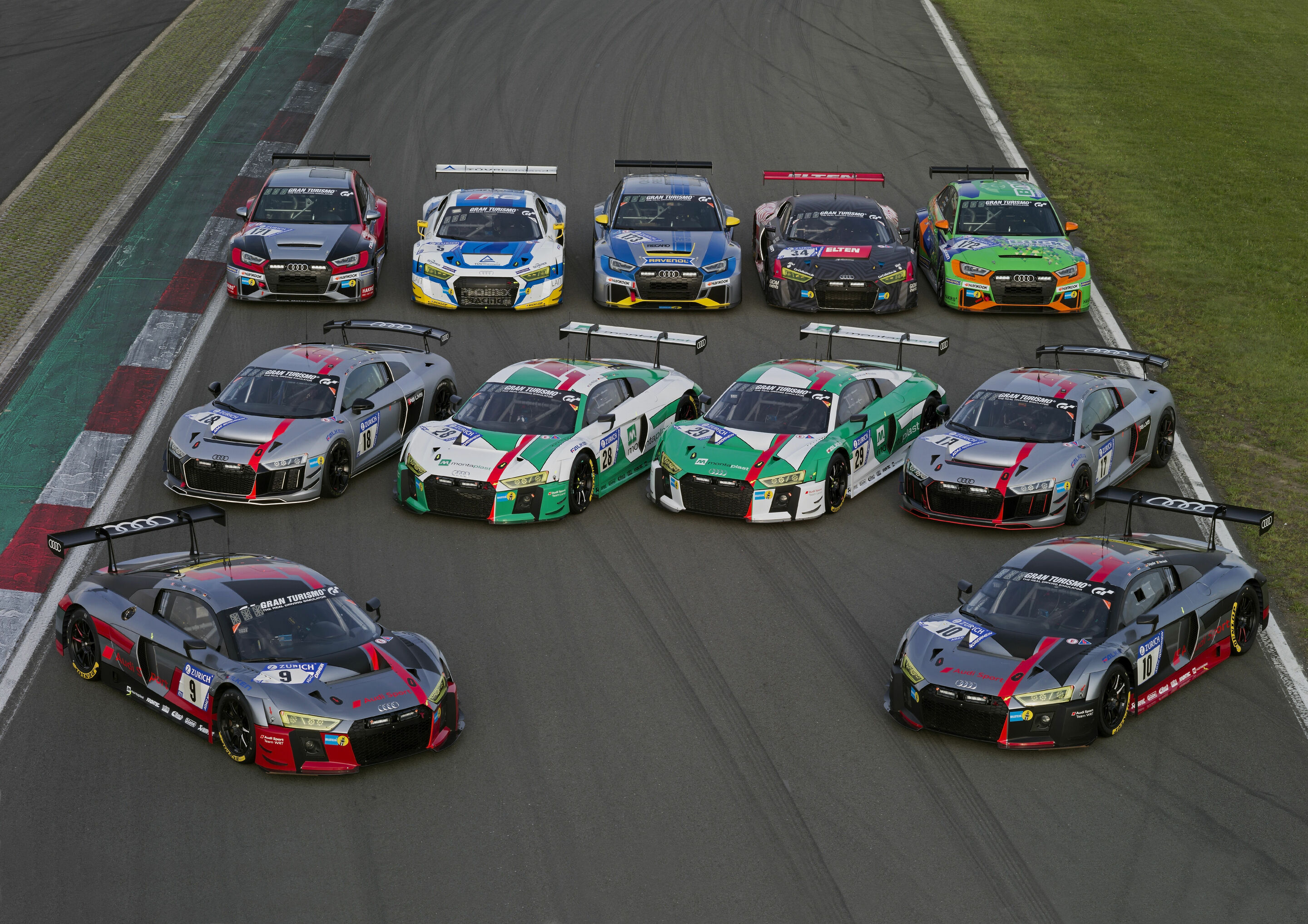 24h Nürburgring 2017 - Audi Sport customer racing