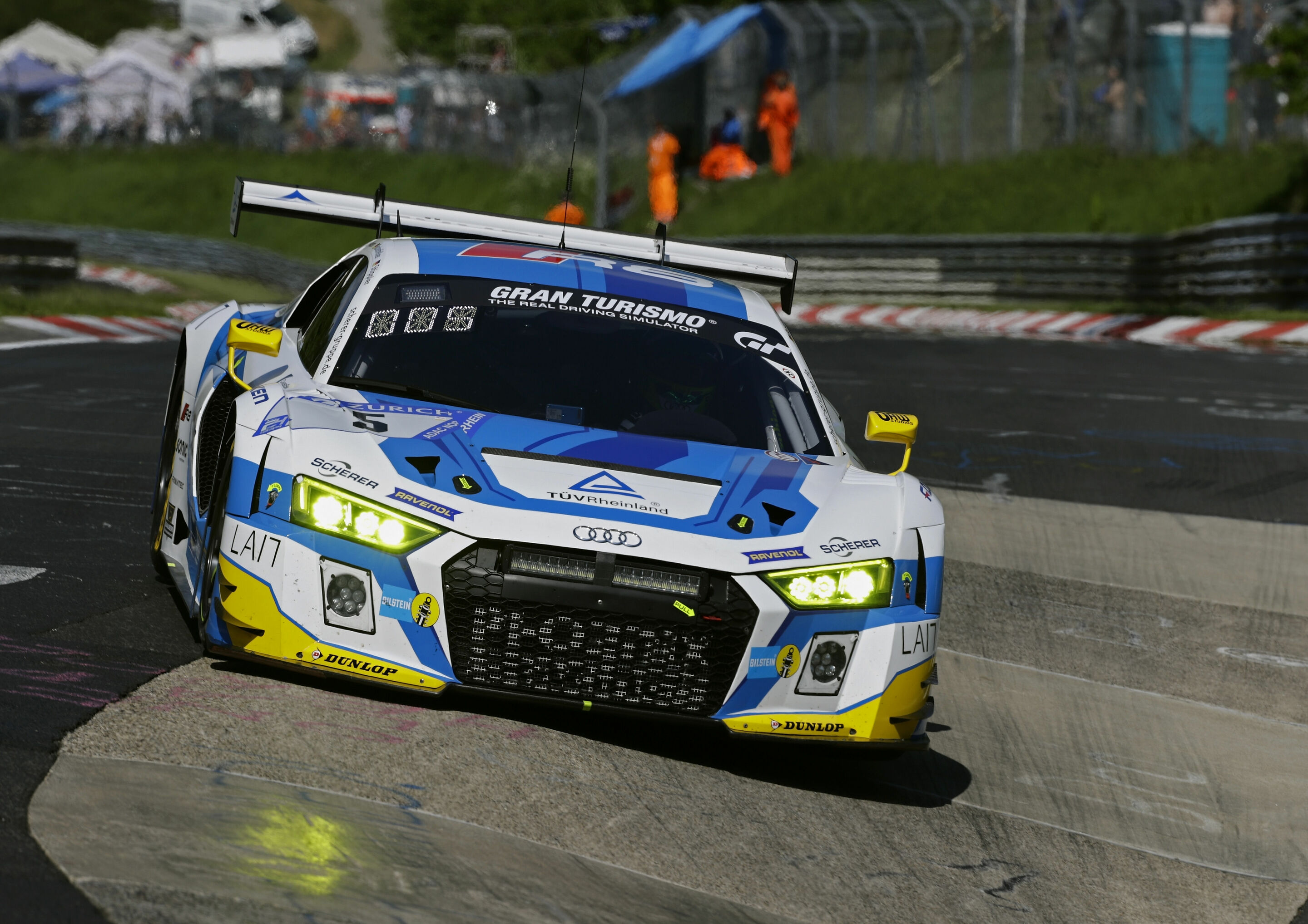 24h Nürburgring 2017 - Audi R8 LMS #5 (Phoenix Racing), Dennis Busch/Nicolaj Møller Madsen/Mike Rockenfeller/Frank Stippler