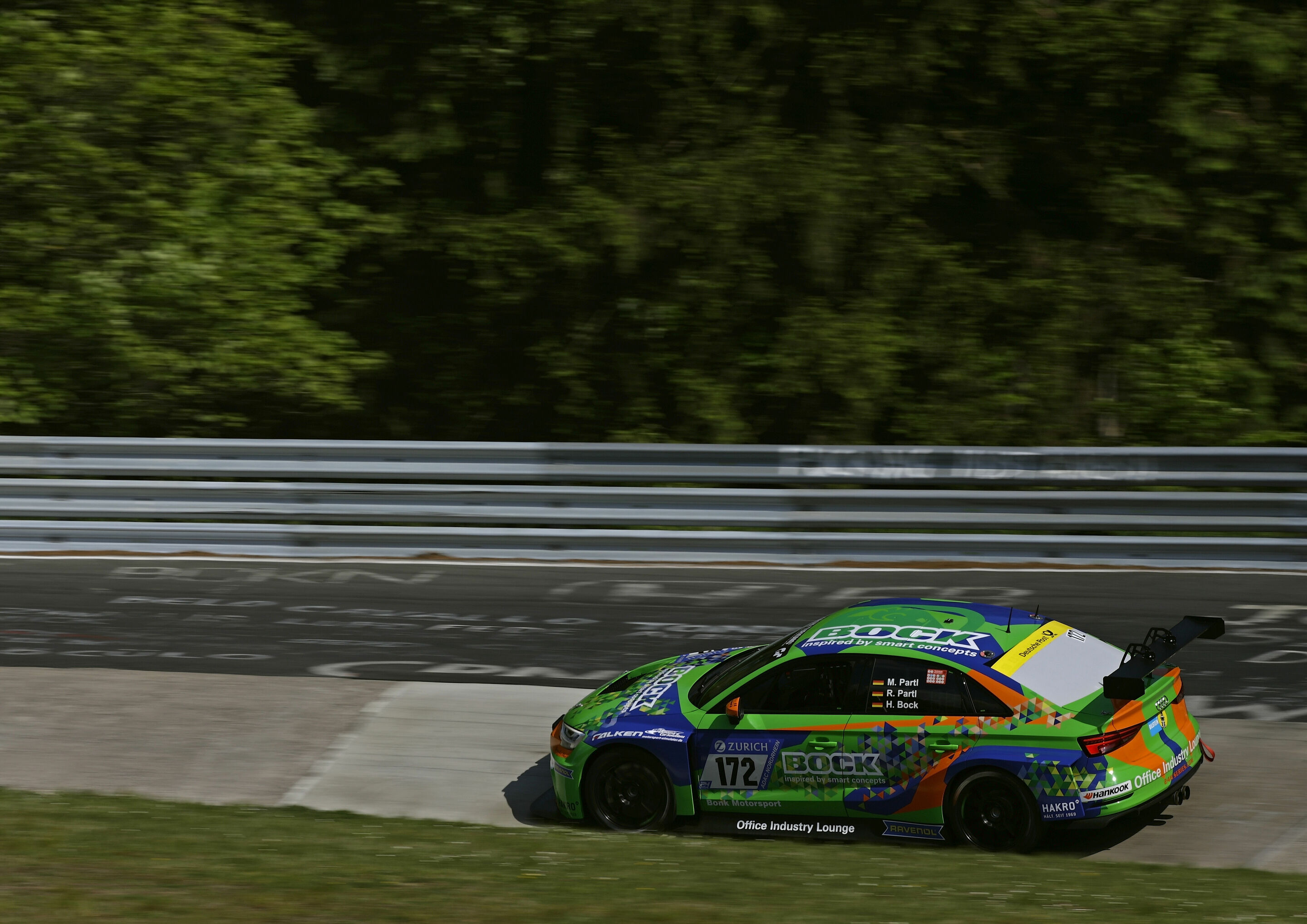 24h Nürburgring 2017 - Audi RS 3 LMS #172 (Bonk Motorsport), Hermann Bock/Max Partl/Rainer Partl