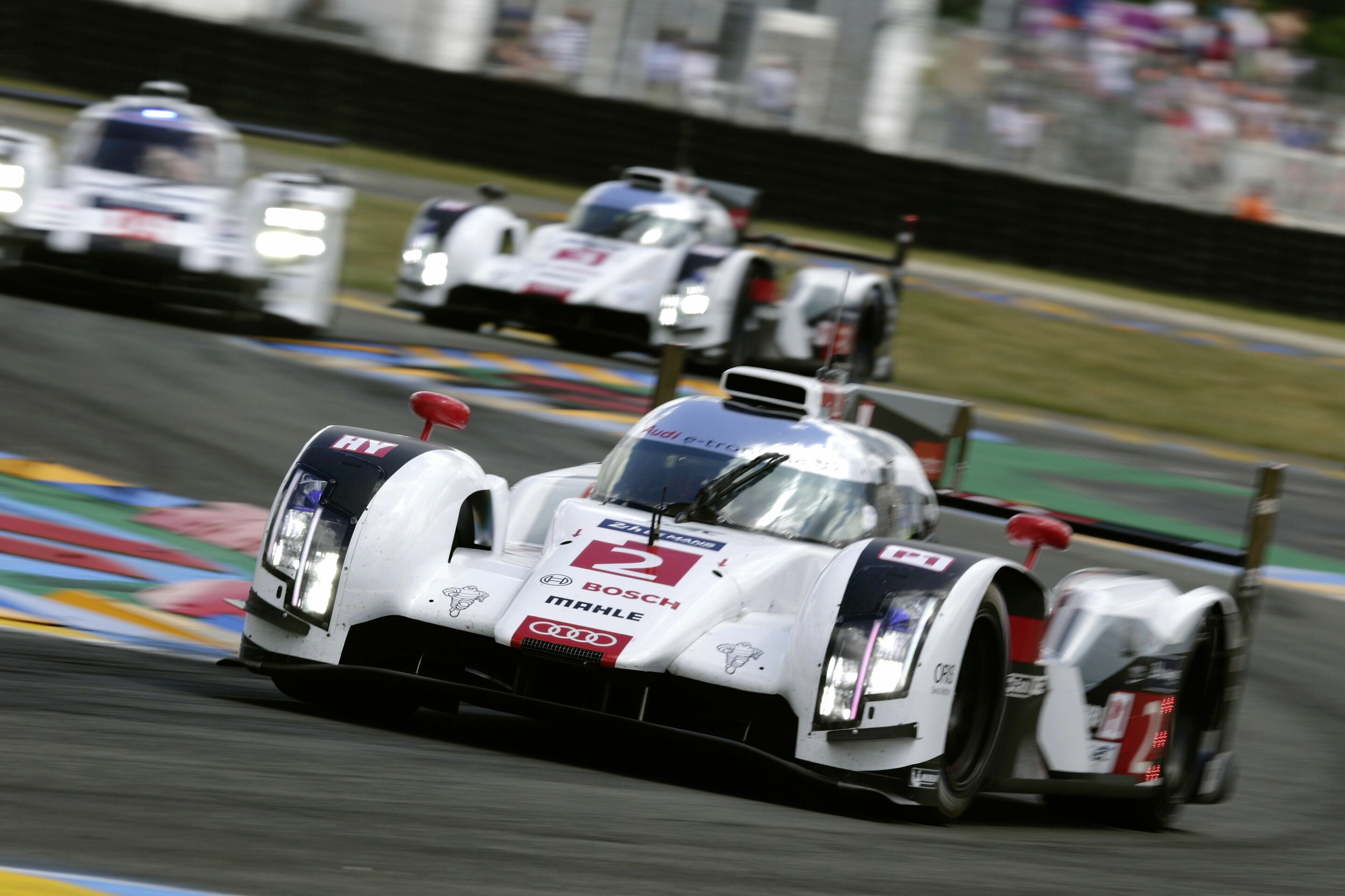 Le Mans 2014 - Audi R18 e-tron quattro #2 (Audi Sport Team Joest), Marcel Fässler, André Lotterer, Benoît Tréluyer