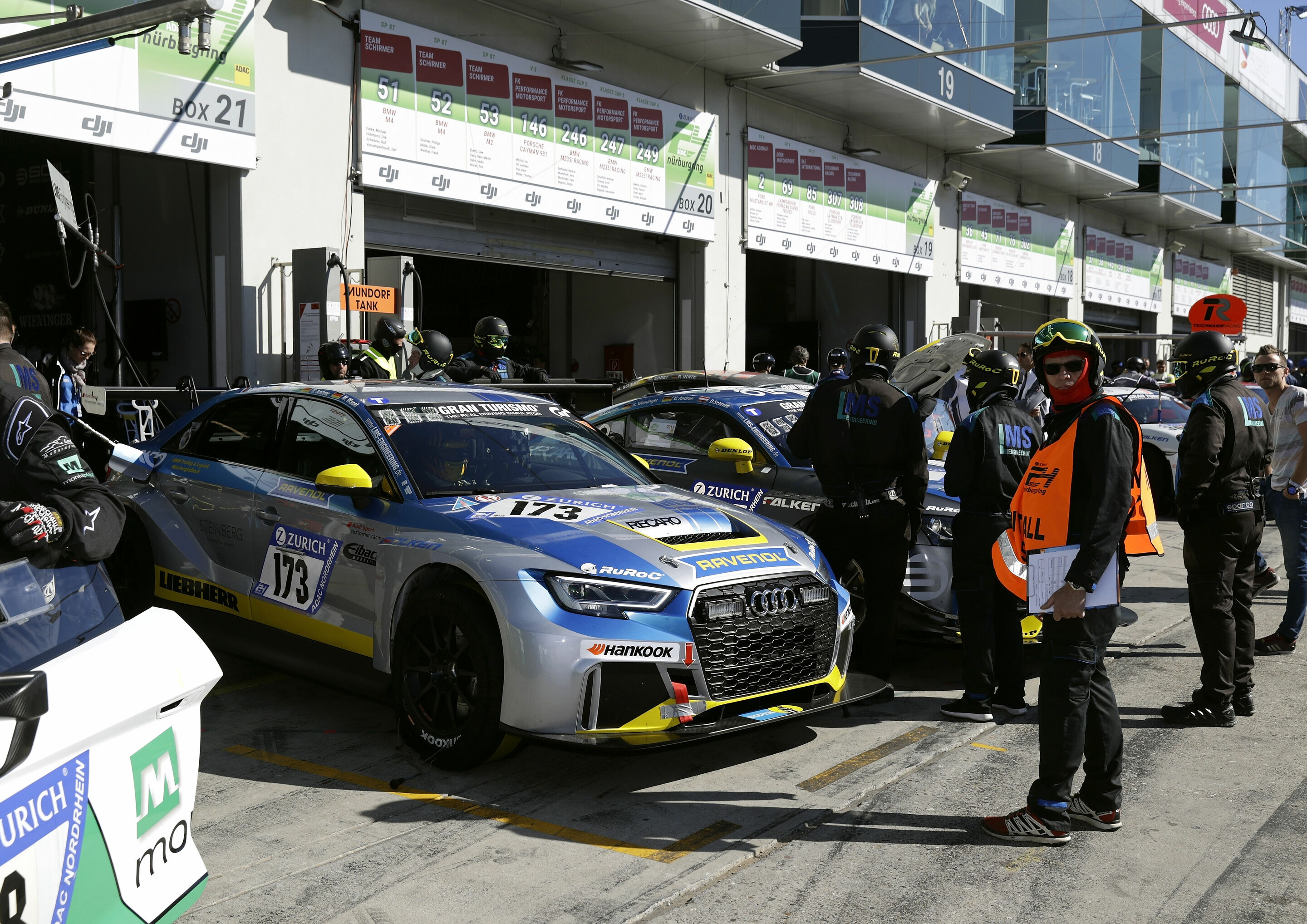 24h Nürburgring 2017 - Audi RS 3 LMS #173 (LMS Engineering), Ulrich Andree/Pierre Humbert/Mike Jäger/Matthias Wasel