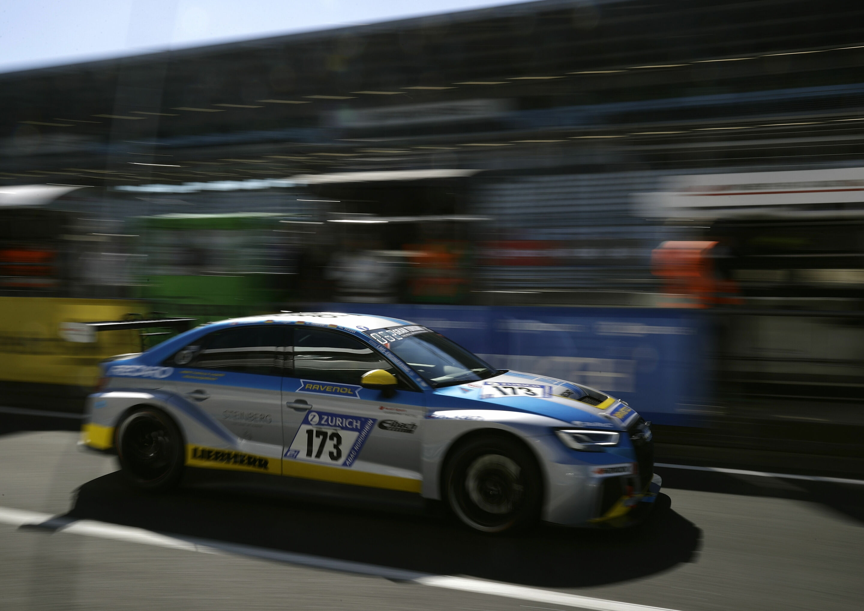 24h Nürburgring 2017 - Audi RS 3 LMS #173 (LMS Engineering), Ulrich Andree/Pierre Humbert/Mike Jäger/Matthias Wasel