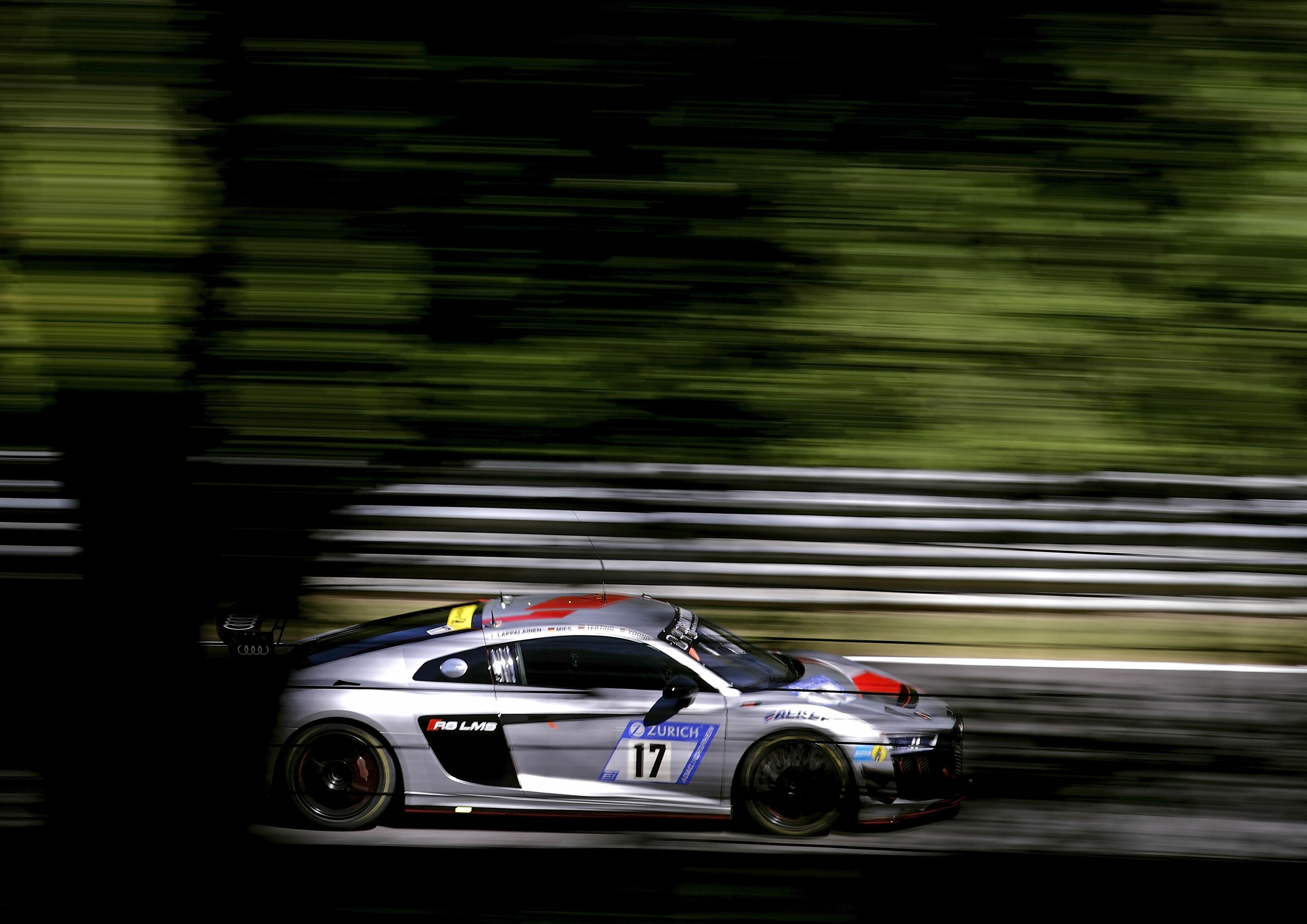 24h Nürburgring 2017 - Audi R8 LMS GT4 #17 (Audi Sport Team Phoenix), Joonas Lappalainen/Alexander Mies/Peter Terting/Alex Yoong