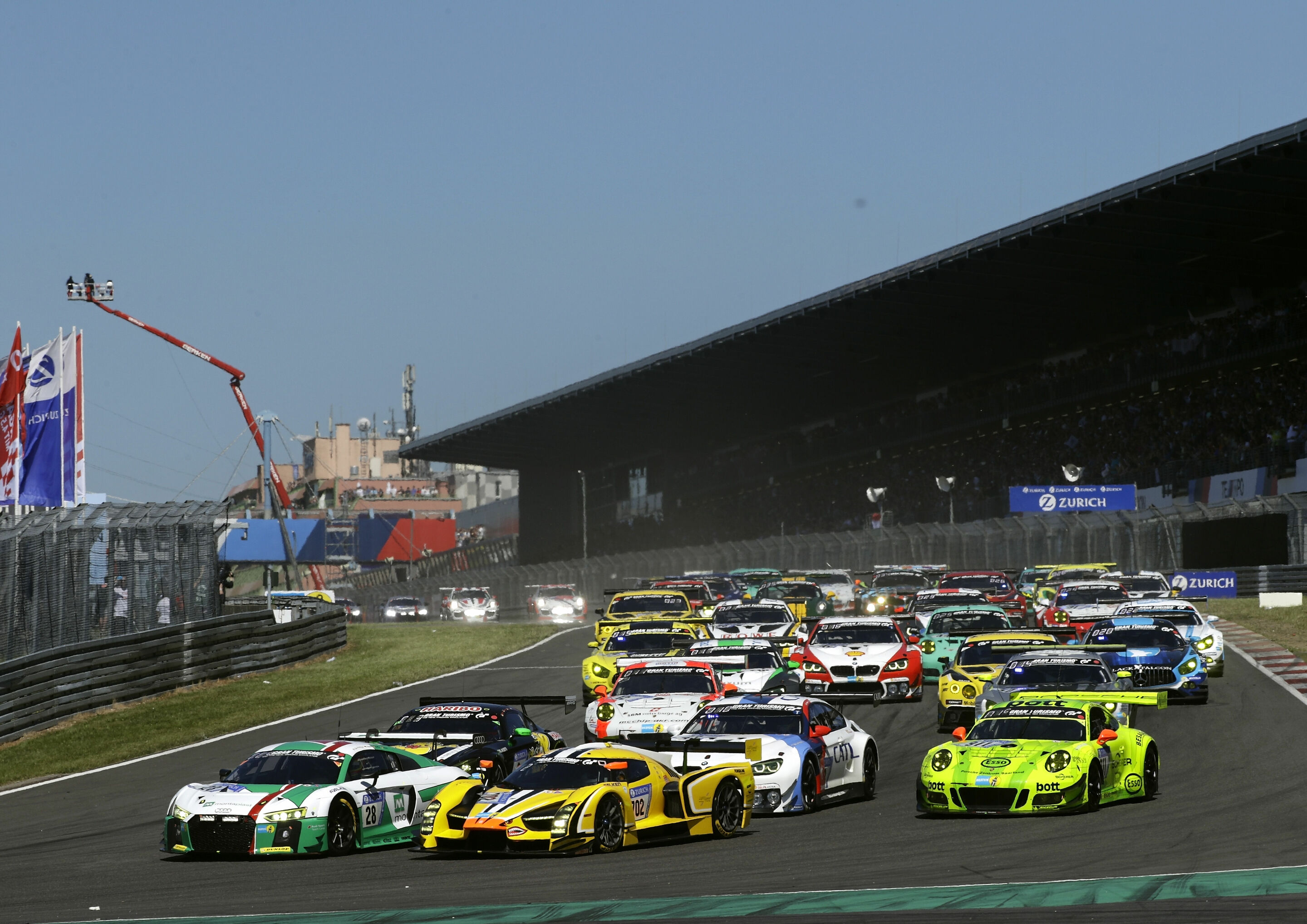 24h Nürburgring 2017 - Audi R8 LMS #28 (Audi Sport Team Land), Christopher Haase/Pierre Kaffer/Christopher Mies/Connor De Phillippi