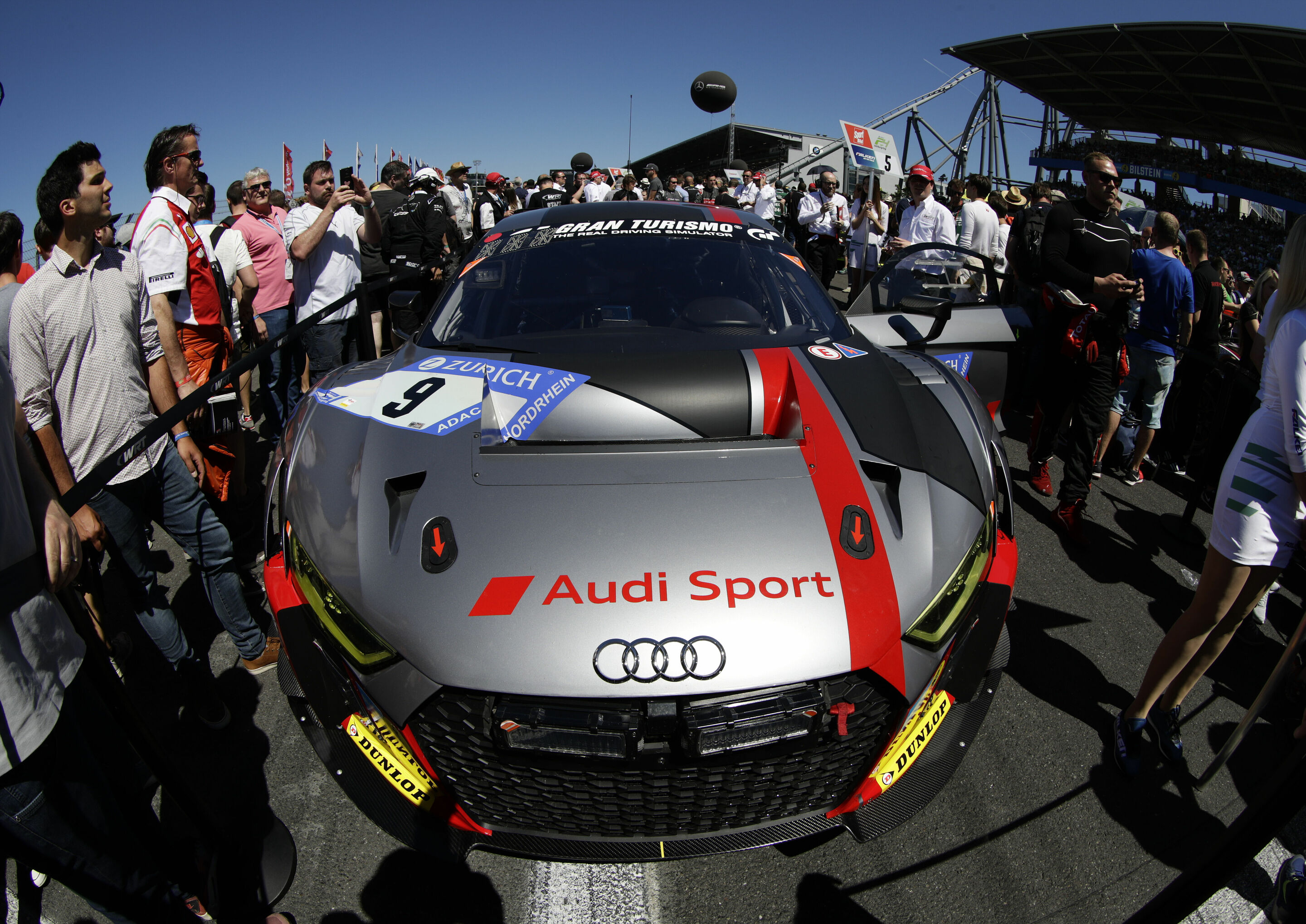24h Nürburgring 2017 - Audi R8 LMS #9 (Audi Sport Team WRT), Marcel Fässler/Robin Frijns/Nico Müller/René Rast