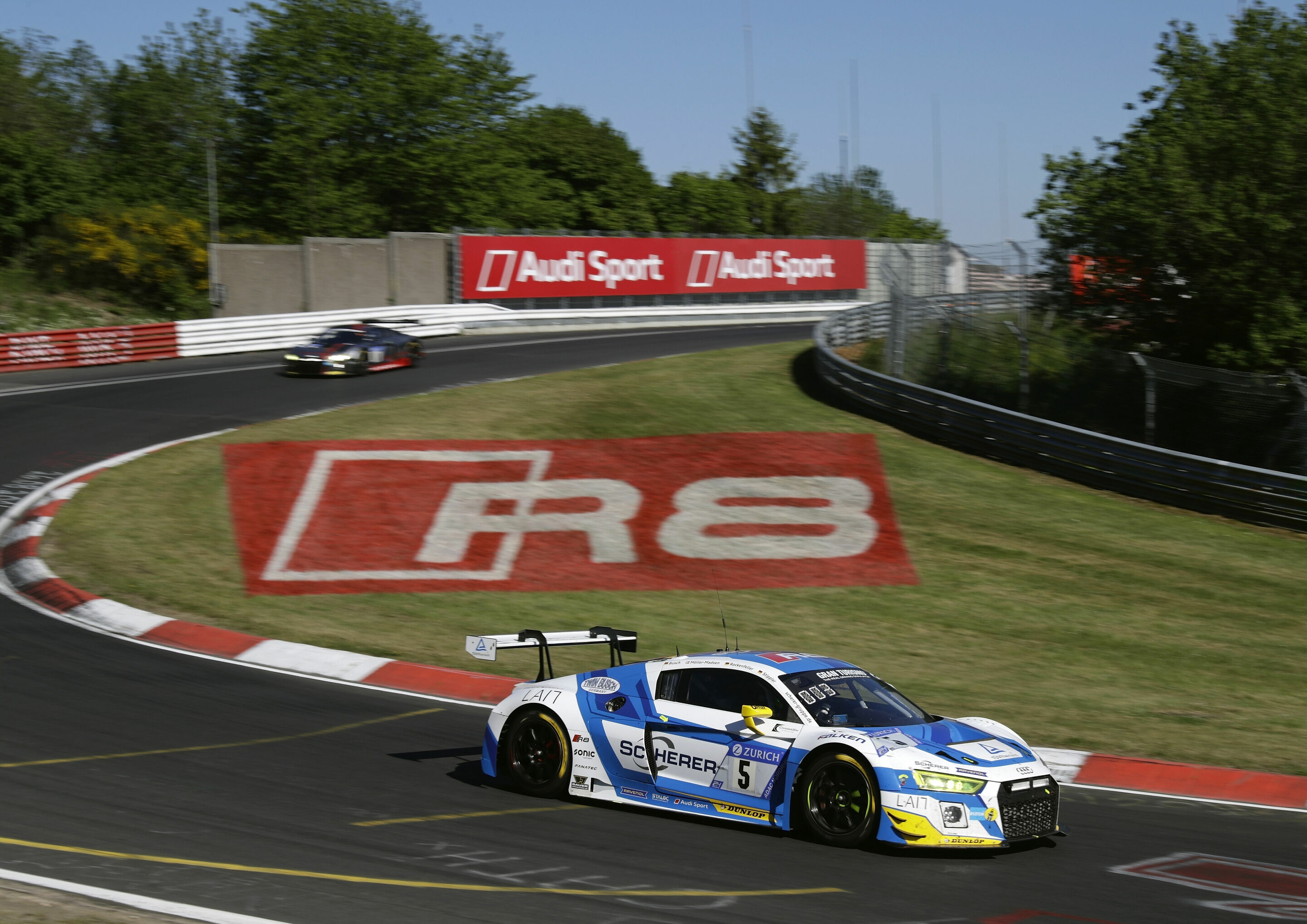 24h Nürburgring 2017 - Audi R8 LMS #5 (Phoenix Racing), Dennis Busch/Nicolaj Møller Madsen/Mike Rockenfeller/Frank Stippler