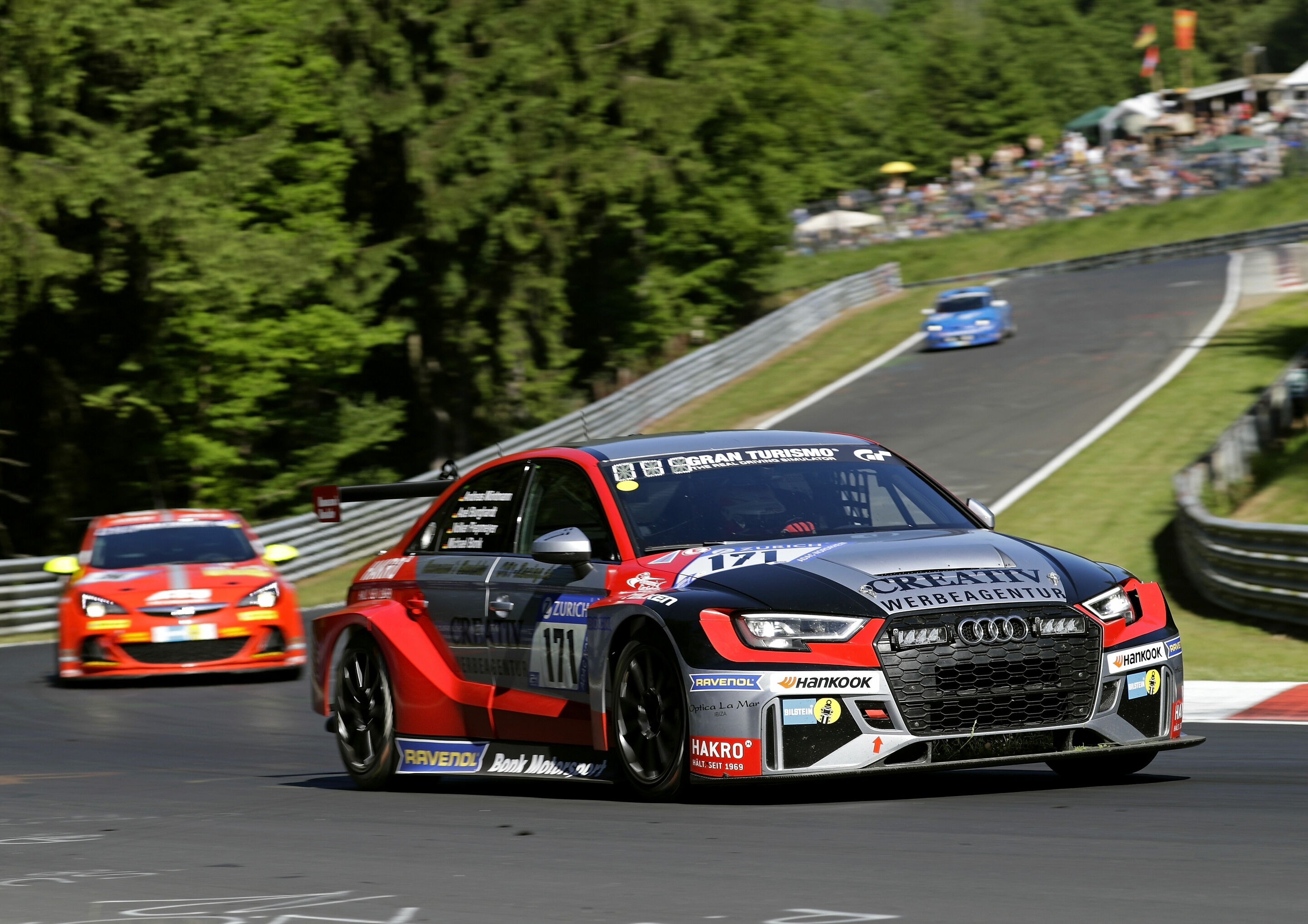 24h Nürburgring 2017 - Audi RS 3 LMS #171 (Bonk Motorsport), Michael Bonk/Axel Burghardt/Andreas Möntmann/Volker Piepmeyer