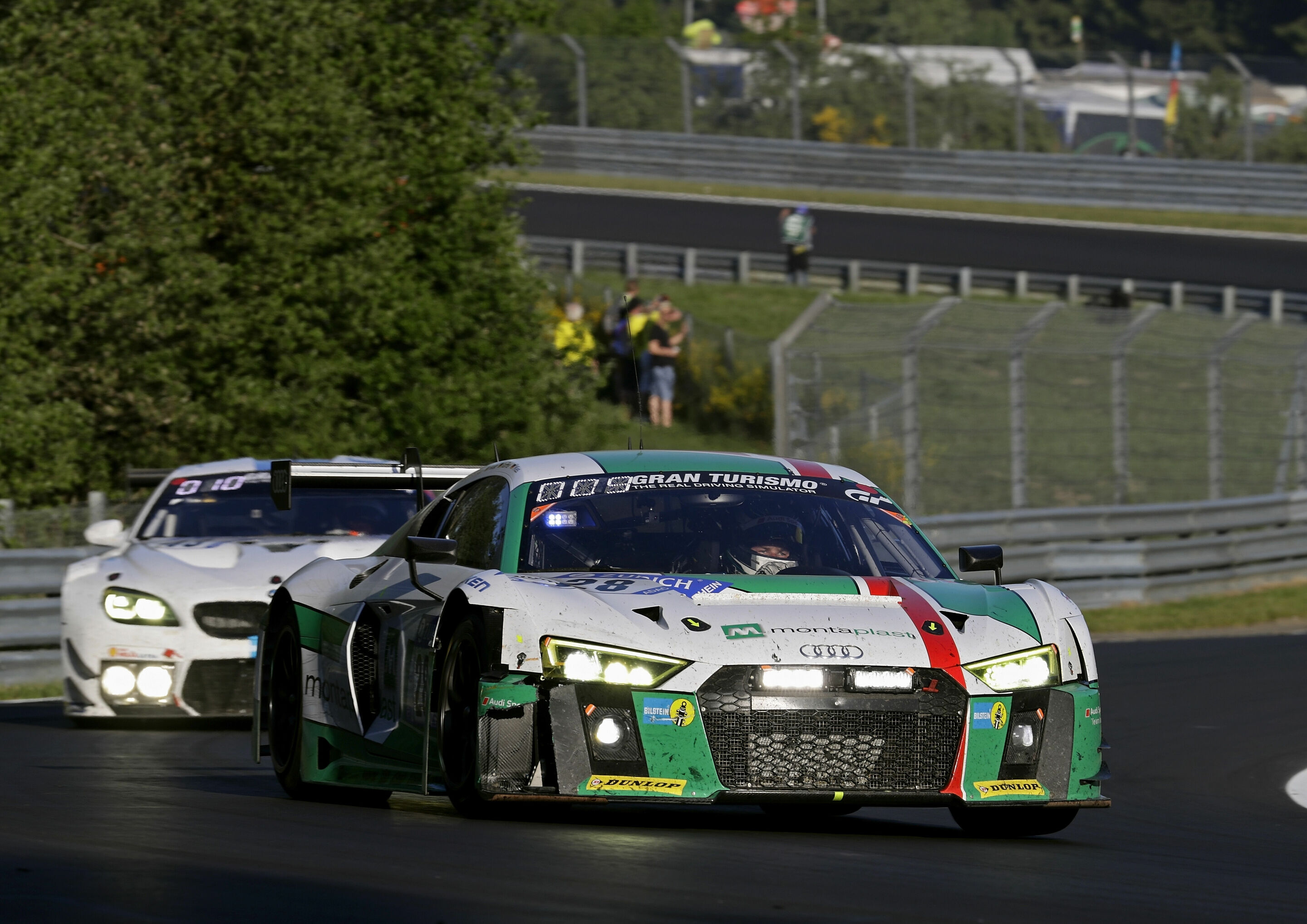 24h Nürburgring 2017 - Audi R8 LMS #28 (Audi Sport Team Land), Christopher Haase/Pierre Kaffer/Christopher Mies/Connor De Phillippi